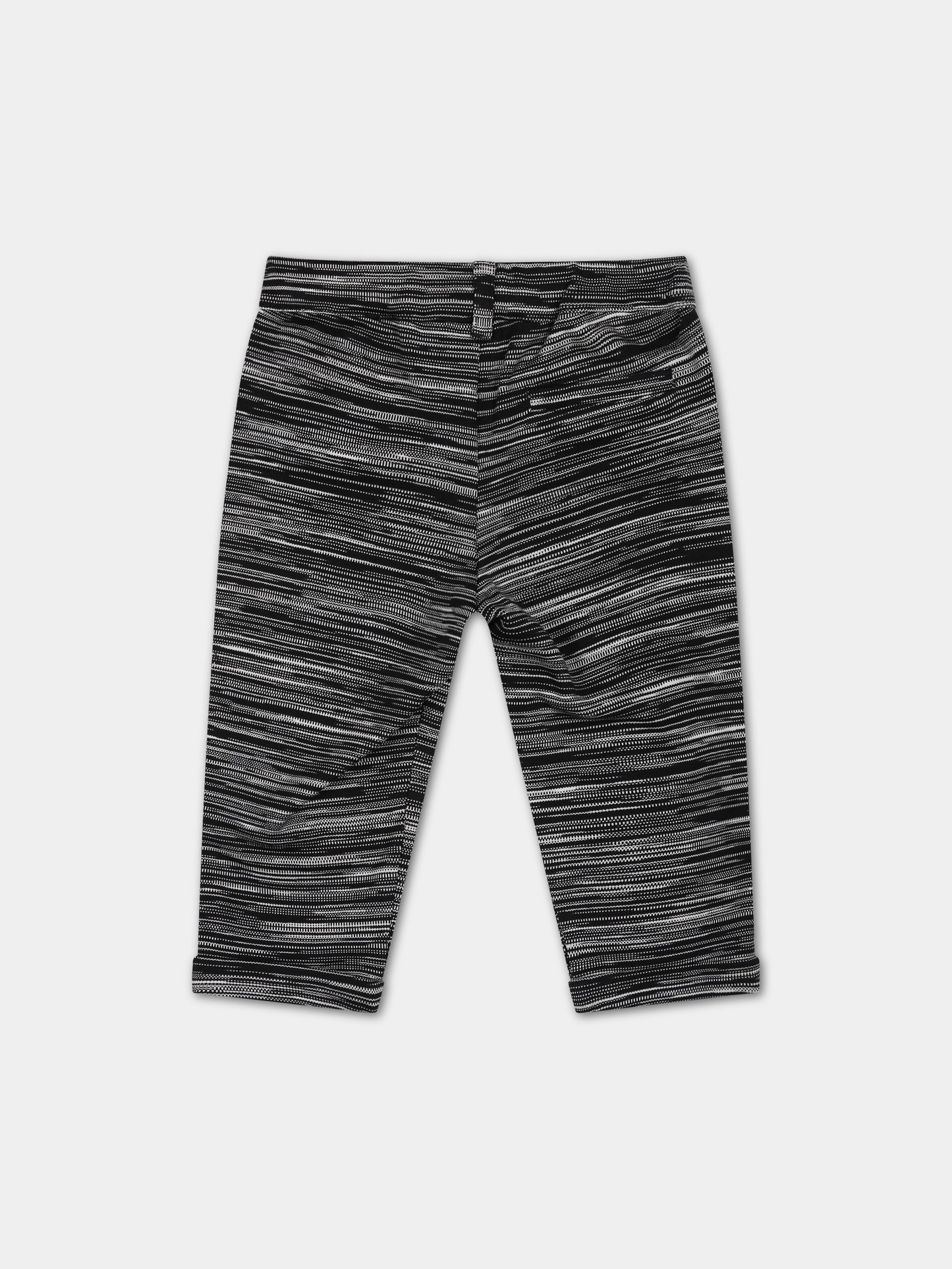 Pantaloni neri per neonato,Missoni,MT6560 J0252 930BC