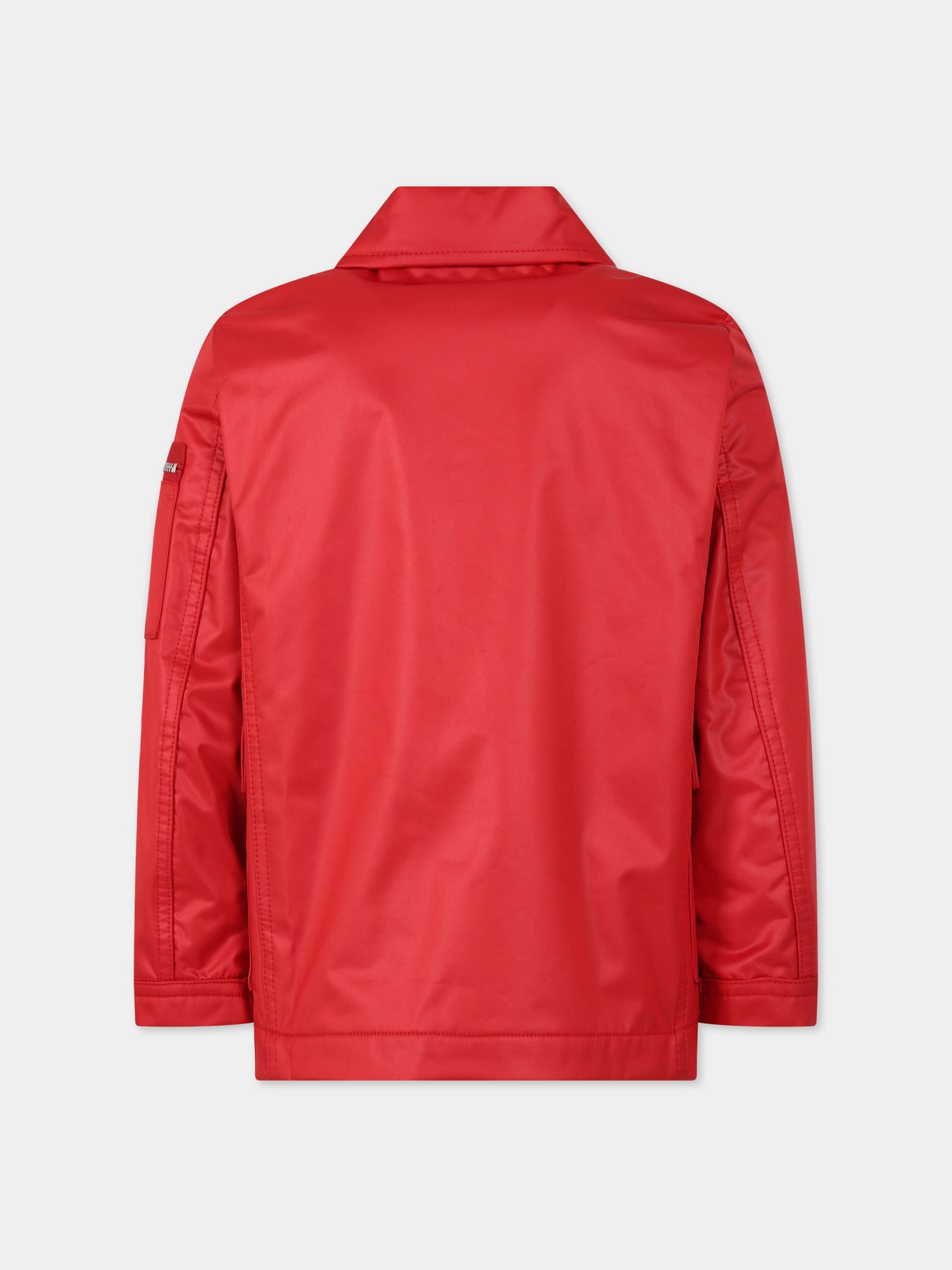 Giubbotto rosso per bambino,Fay Kids,5M2080 MD390 414GR