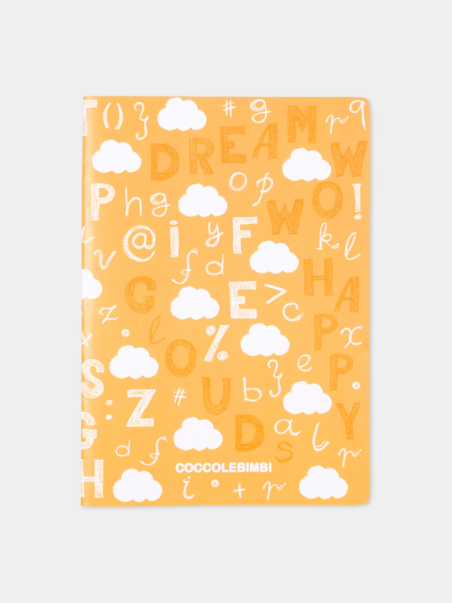 Set di 2 quaderni e astuccio con stampa lettere