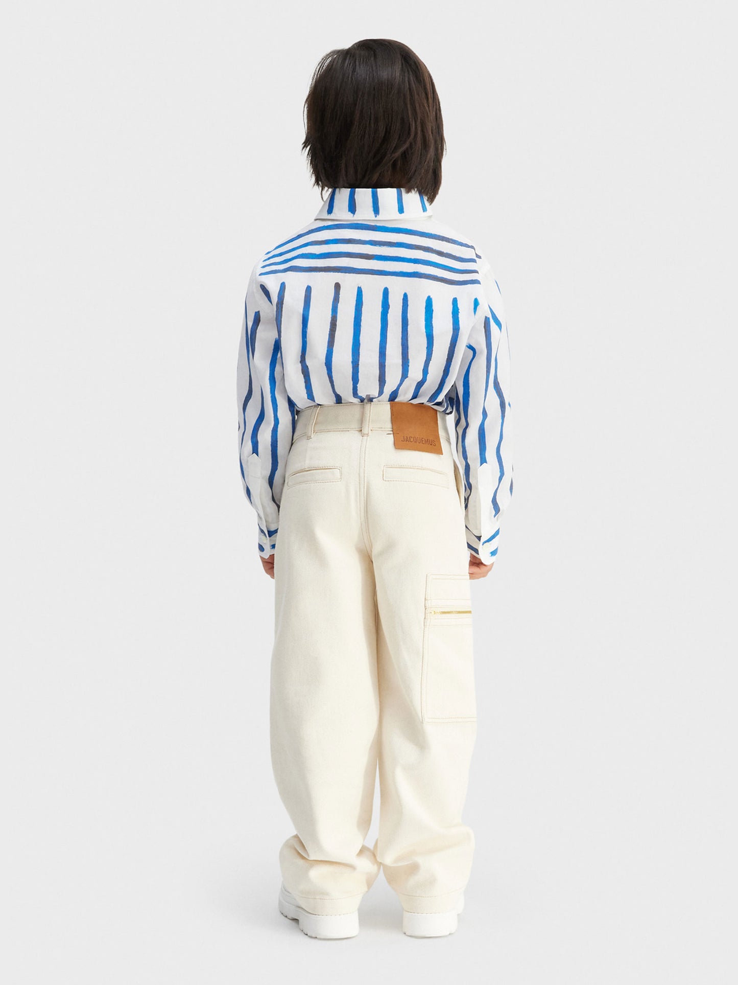 White 'La Chemise Peinture' shirt for boy