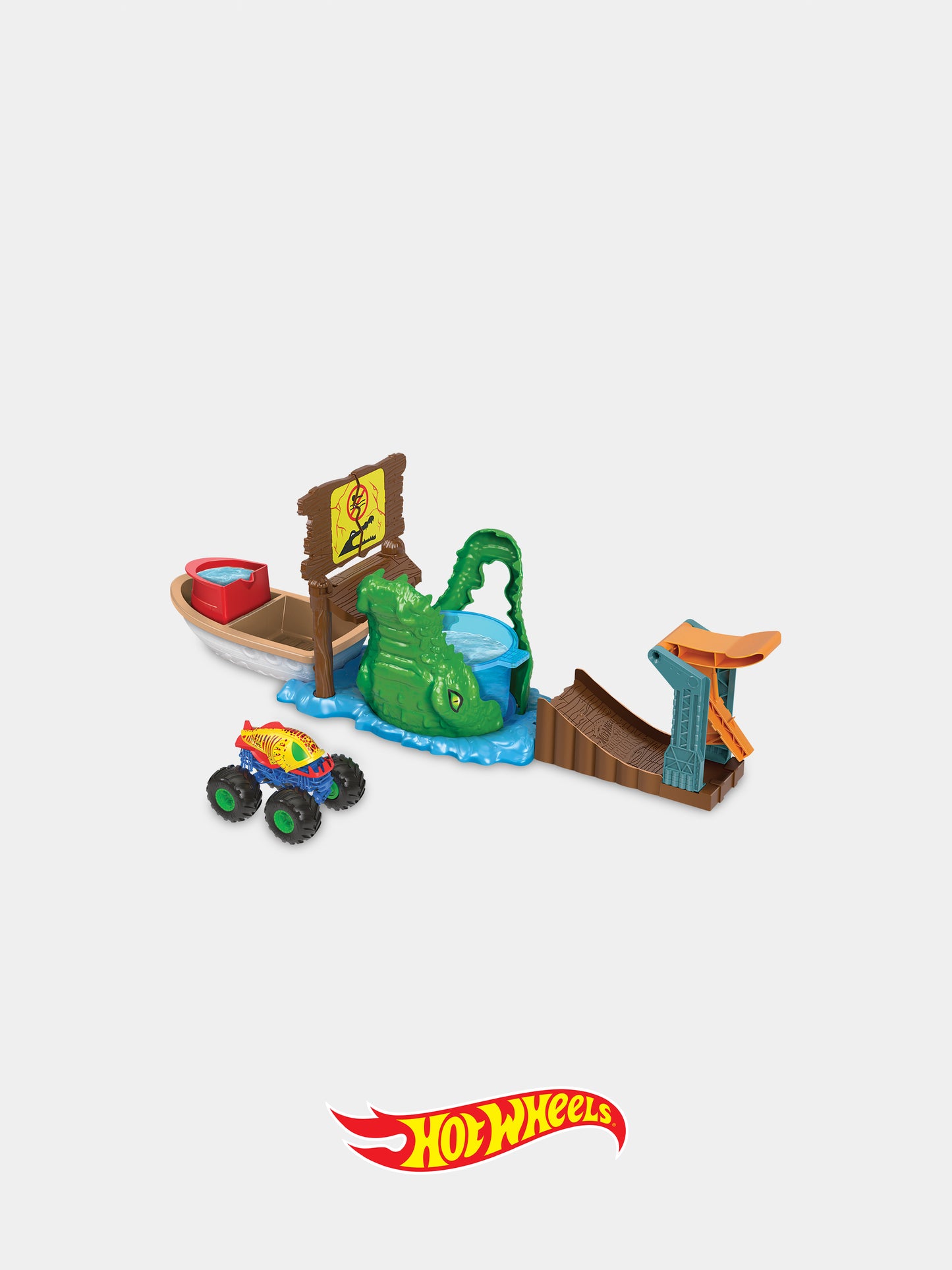 Monster Trucks Crocodile Swamp for boy