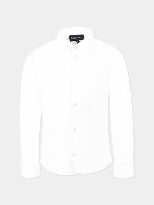 White shirt for boy
