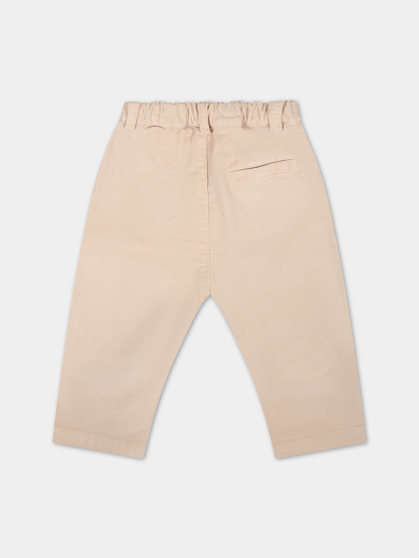 Pantalon ivoire pour bébé garçon