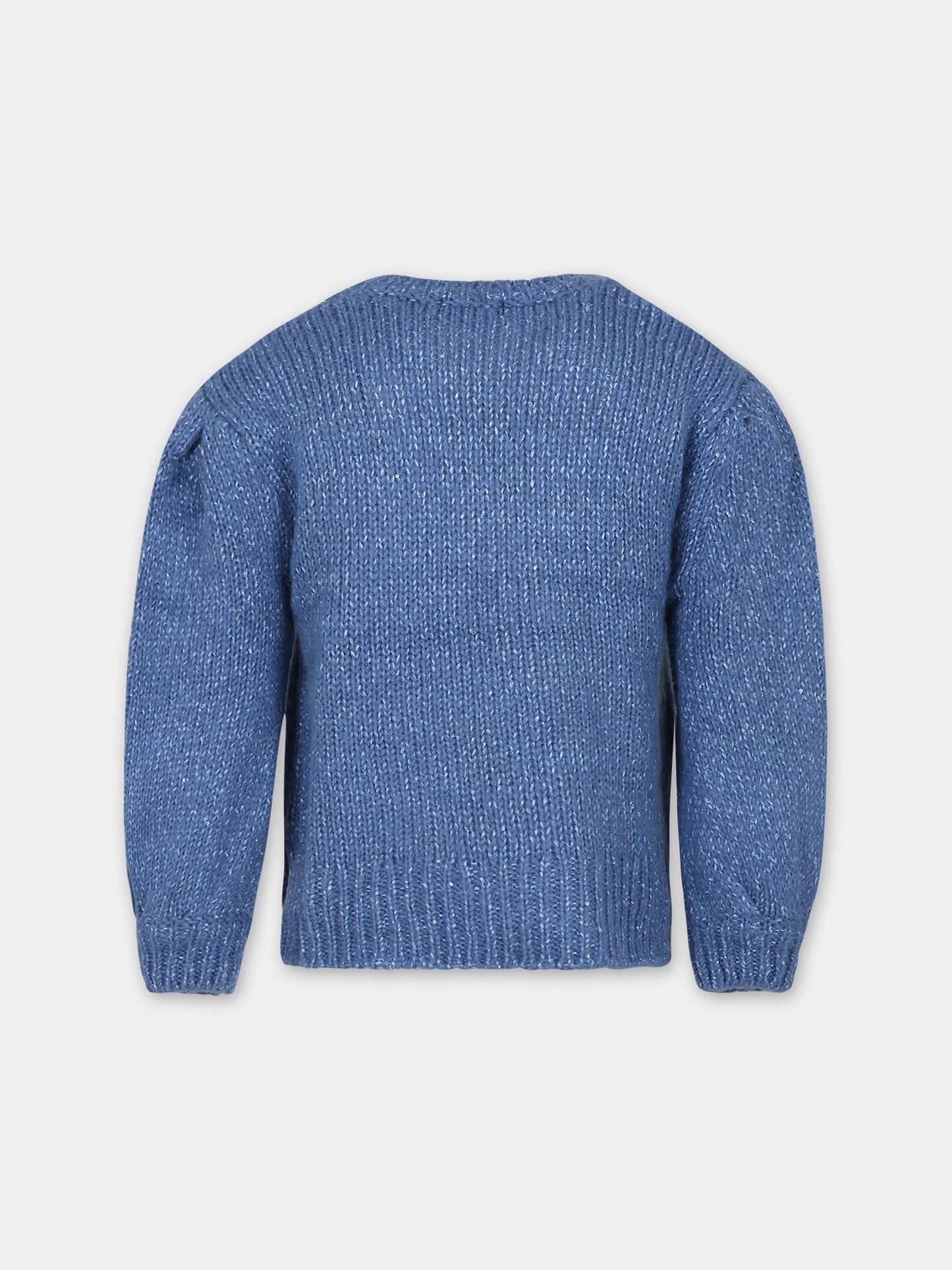 Light blue sweater for girl