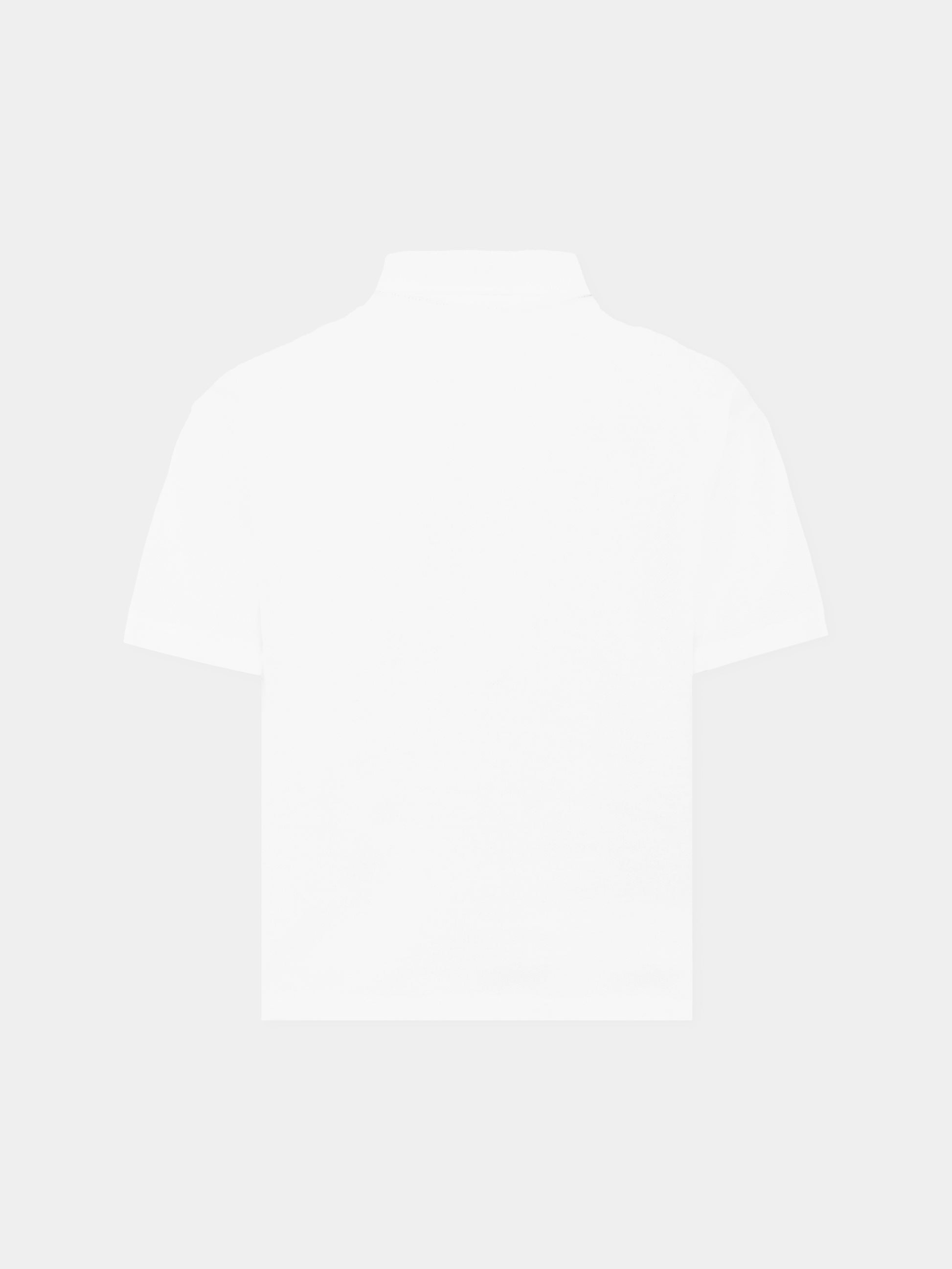 Polo bianca per bambino con coccodrillo,Lacoste,PJ2482 001