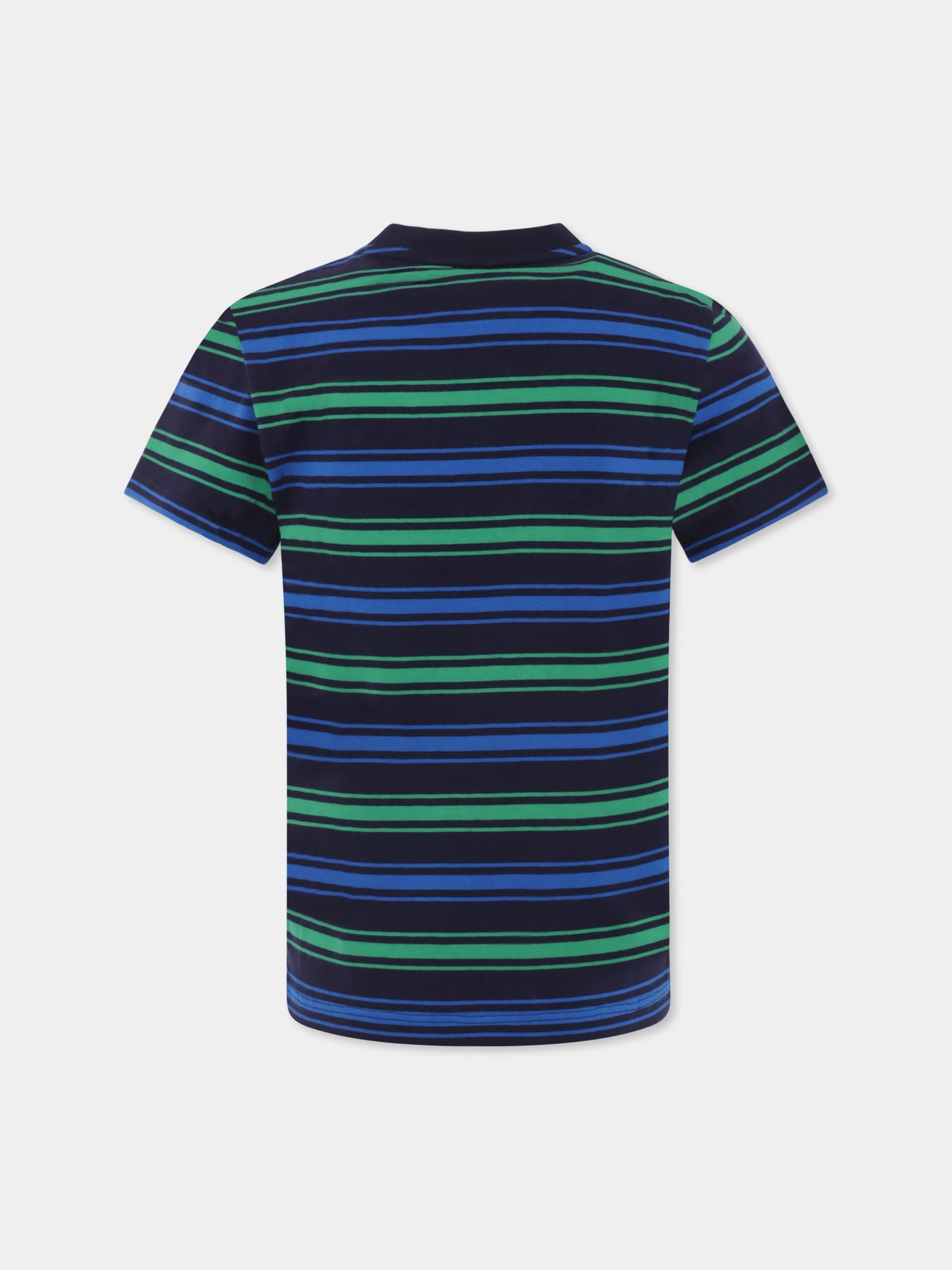 T-shirt verde per bambino,Lacoste,TJ8408 I0T