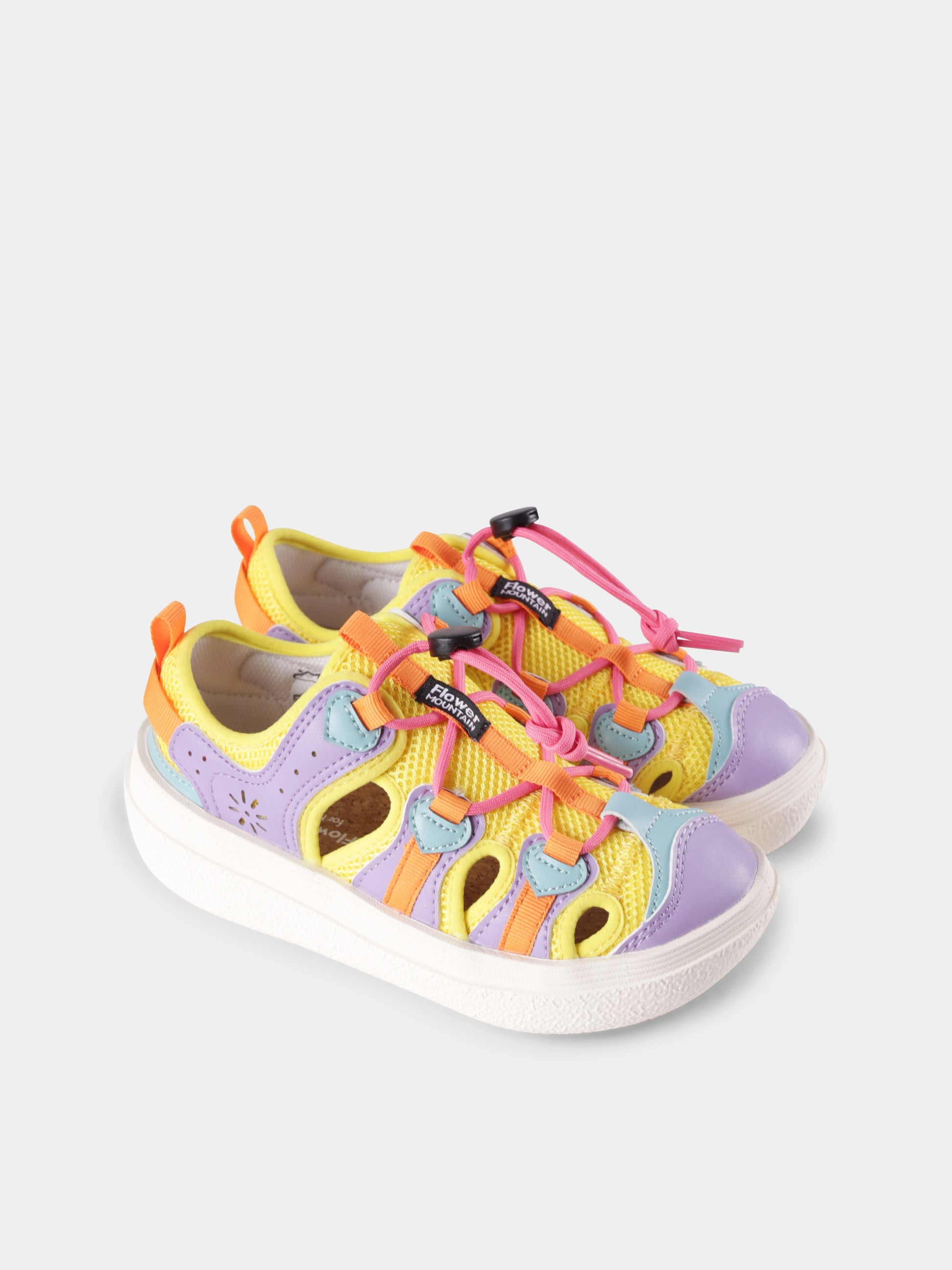 Sneakers Chomei multicolor per bambina,Flower Mountain,001 1501073 01 1I05 CHOMEI