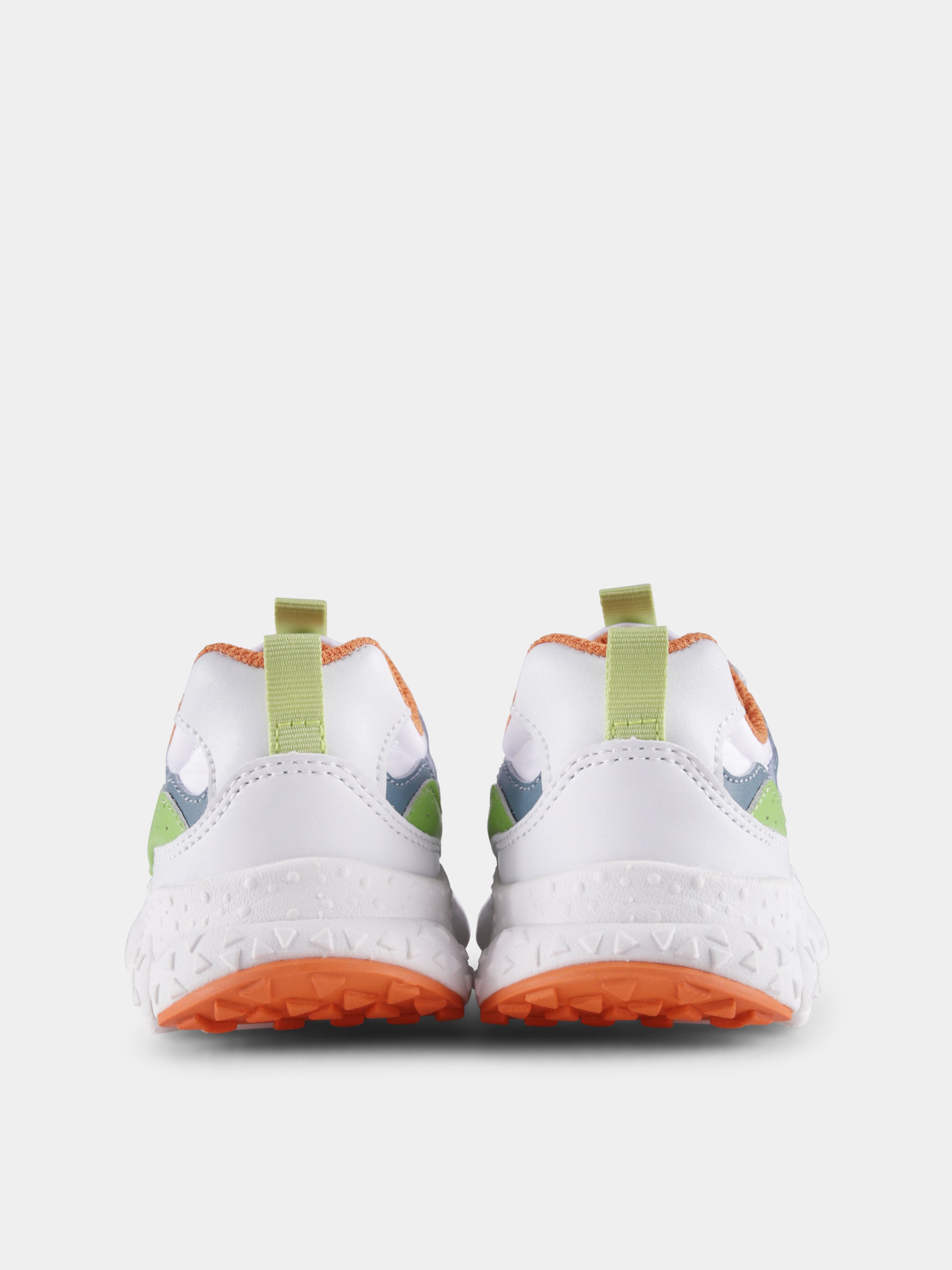 Sneakers Yamano bianche per bambini,Flower Mountain,001 2015497 21 1F28 YAMANO