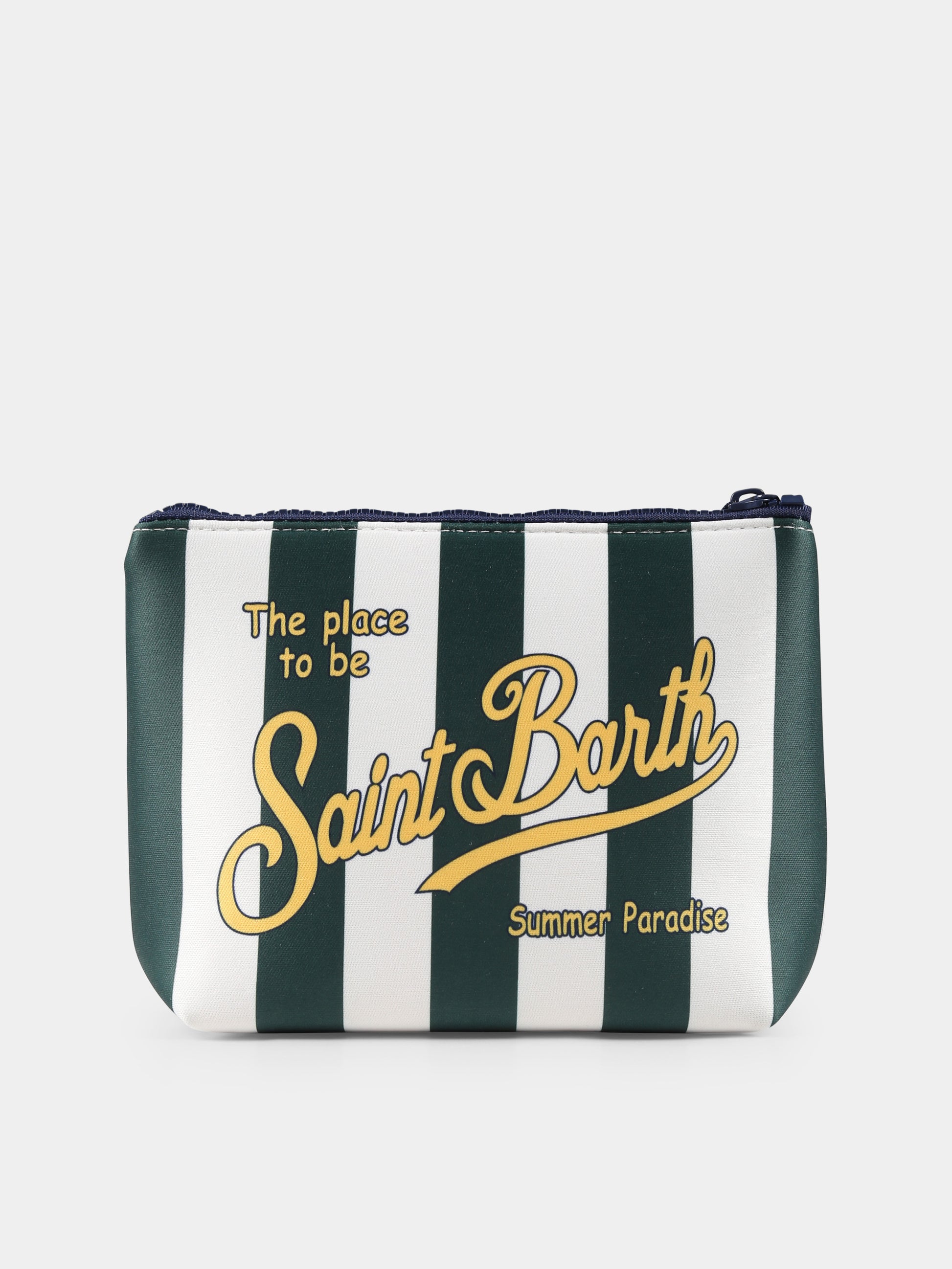 Pochette Aline verde per bambini con logo,Mc2 Saint Barth,ALIN001 02310H