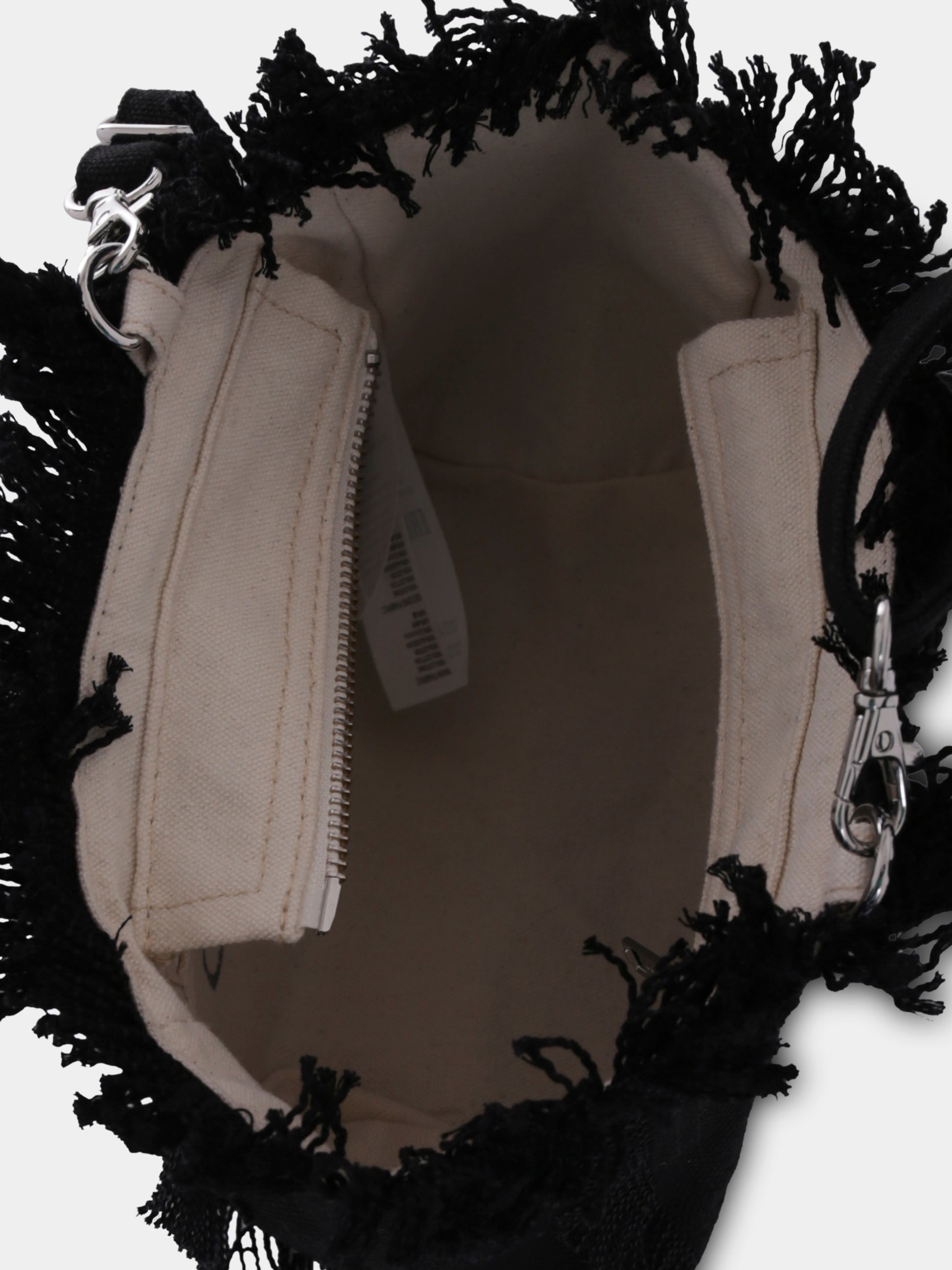 Borsa Vanity Mini nera per bambina con logo,Mc2 Saint Barth,VAMI001 04047H