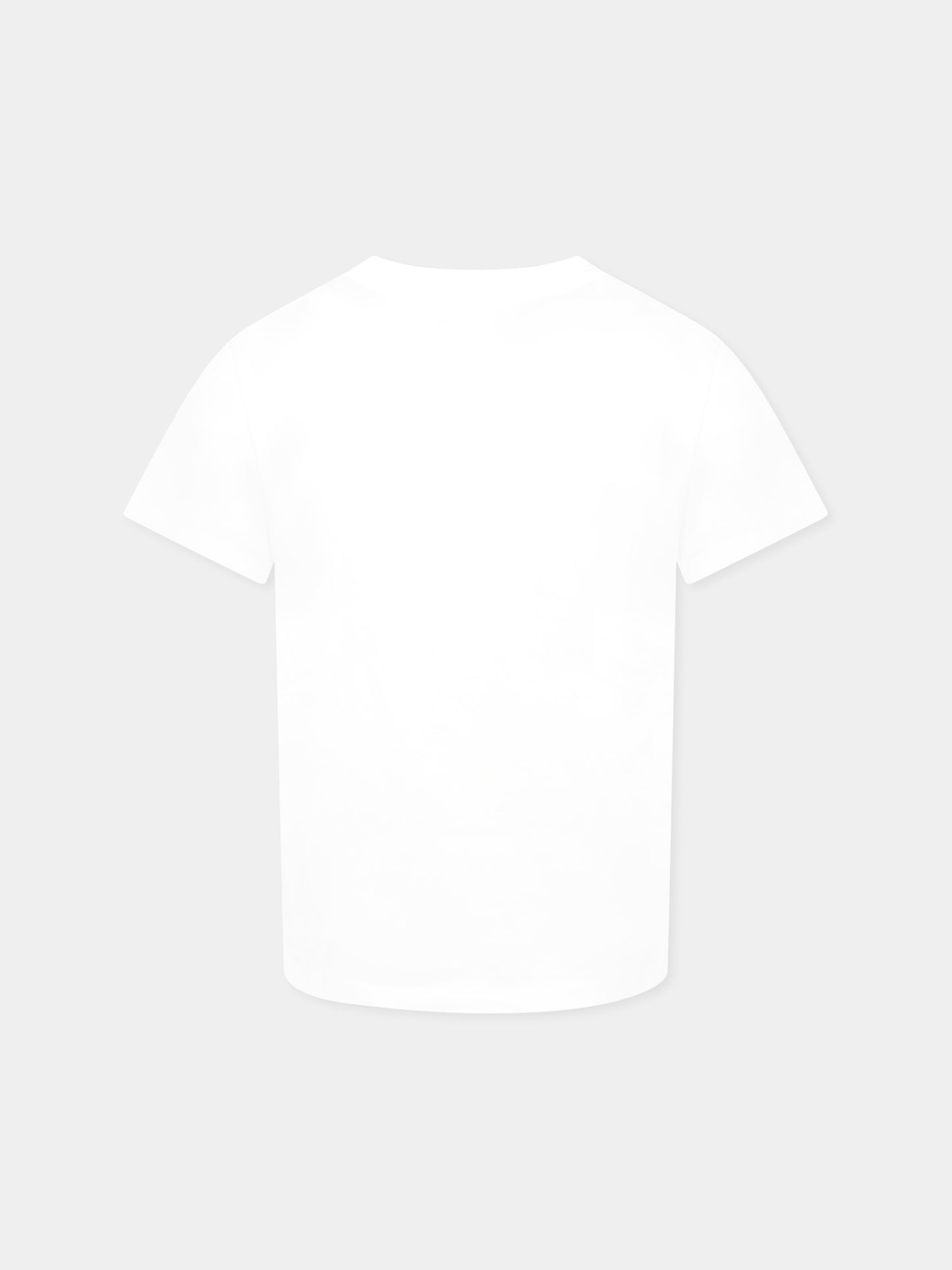 T-shirt bianca per bambìna con Hello Kitty,Mc2 Saint Barth,ELLY001 00085H