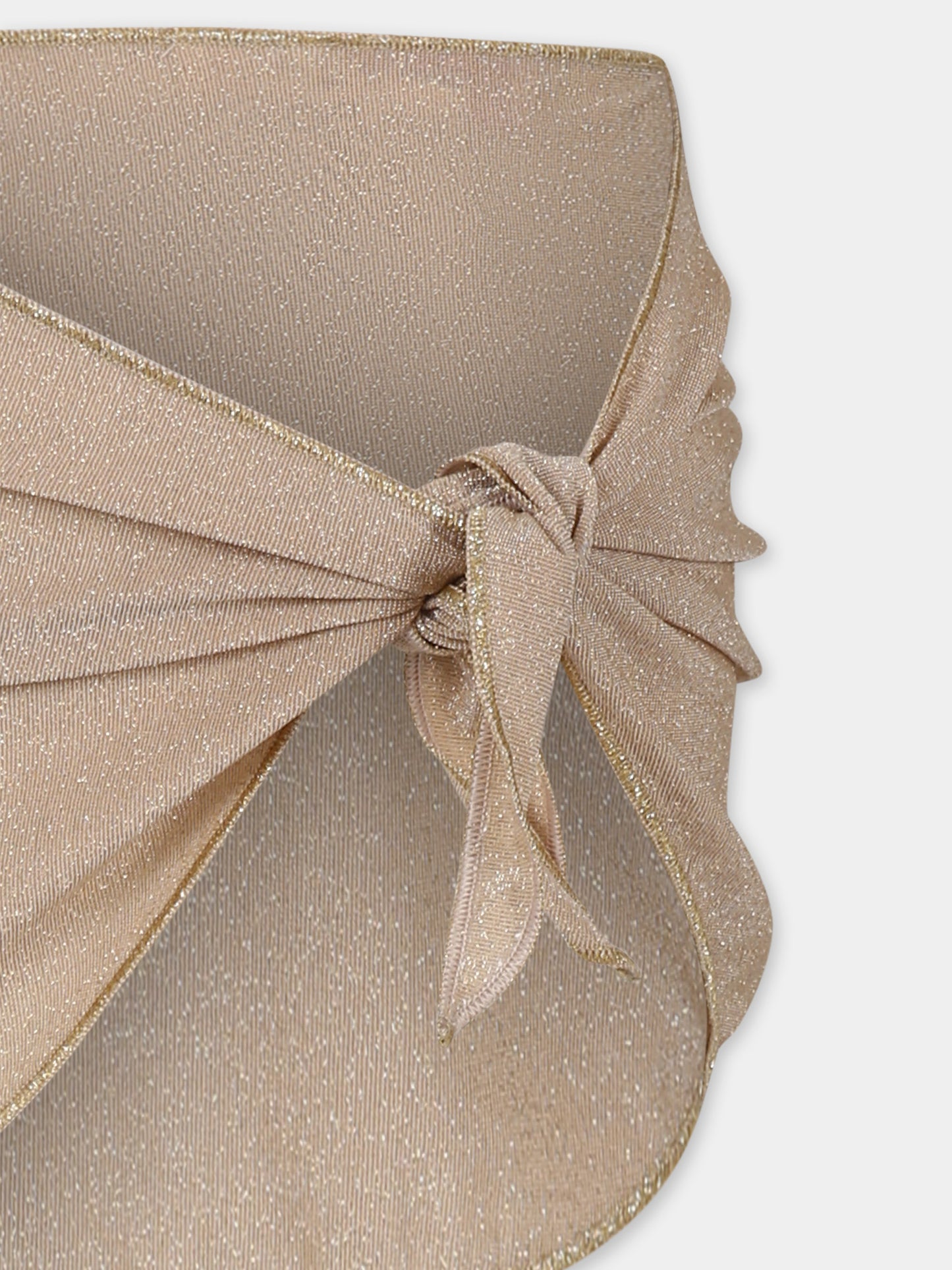 Copricostume oro per bambina,Mc2 Saint Barth,SER0003 01163H