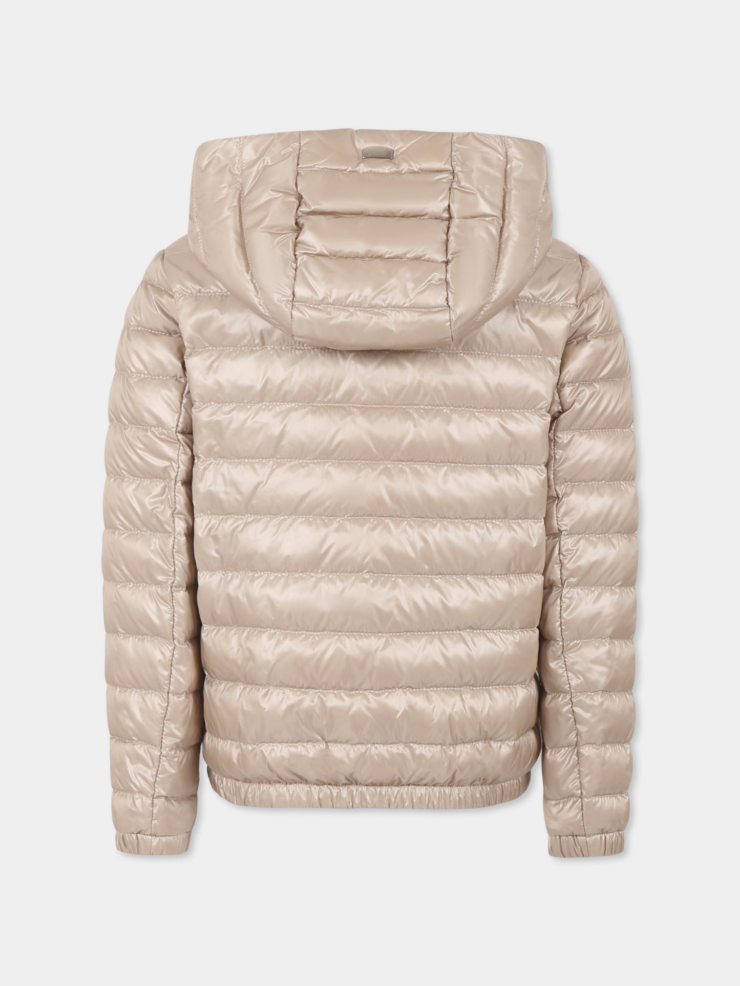 Piumino beige per bambini con logo,Herno Kids,PI000031X 12017Z 1985