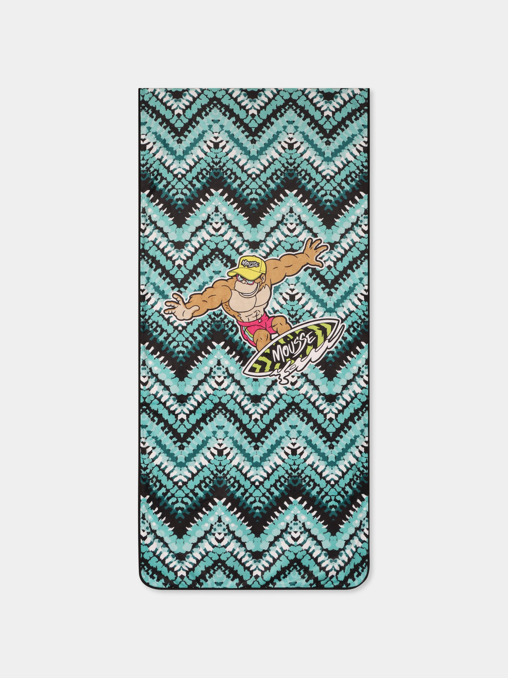 Telo mare multicolor per bambino con scimmia,Mousse Kids,SKTM383