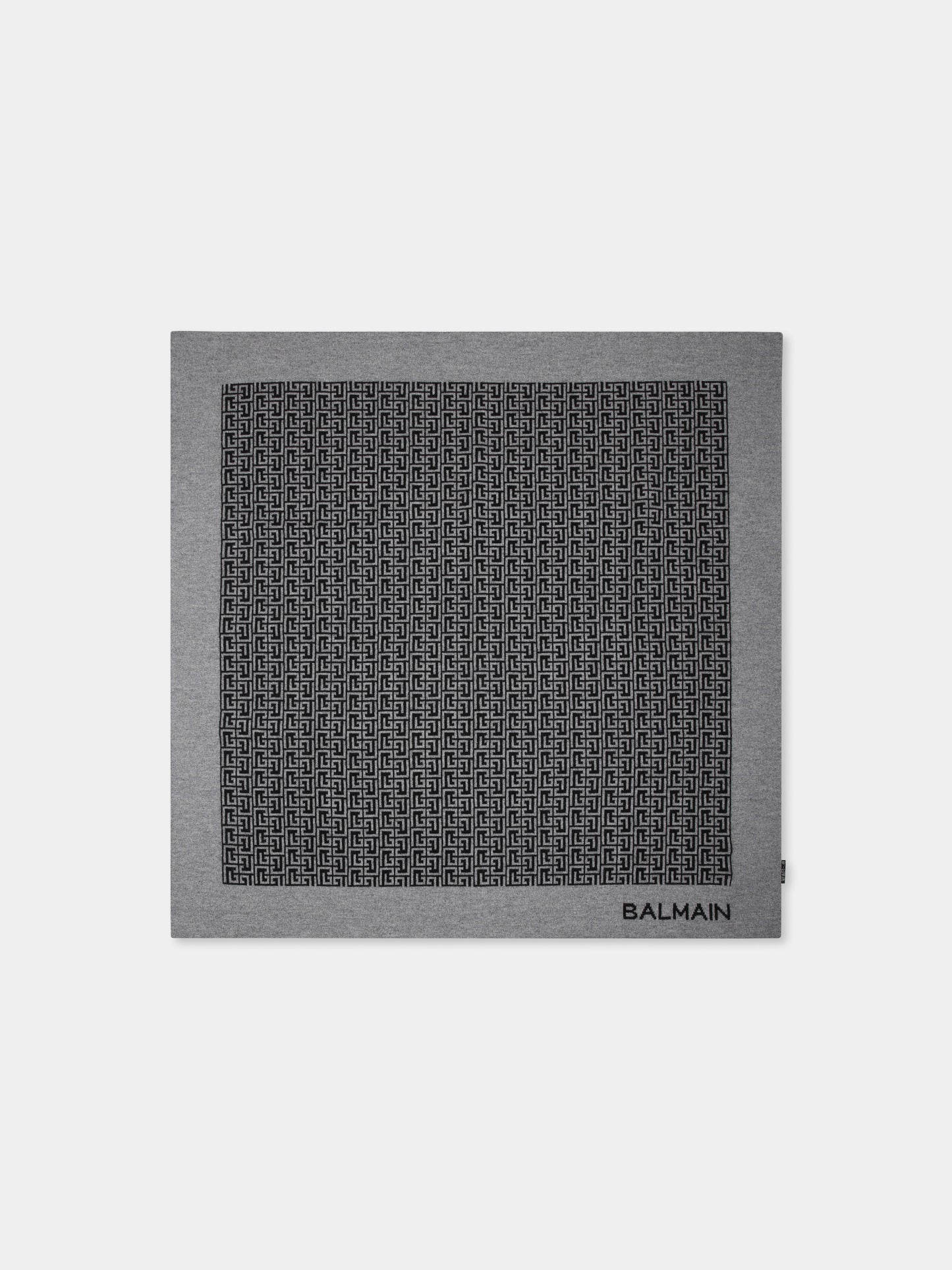 Coperta grigia per neonati con labirinto Balmain,Balmain Kids,BT0530 W0122 930GR