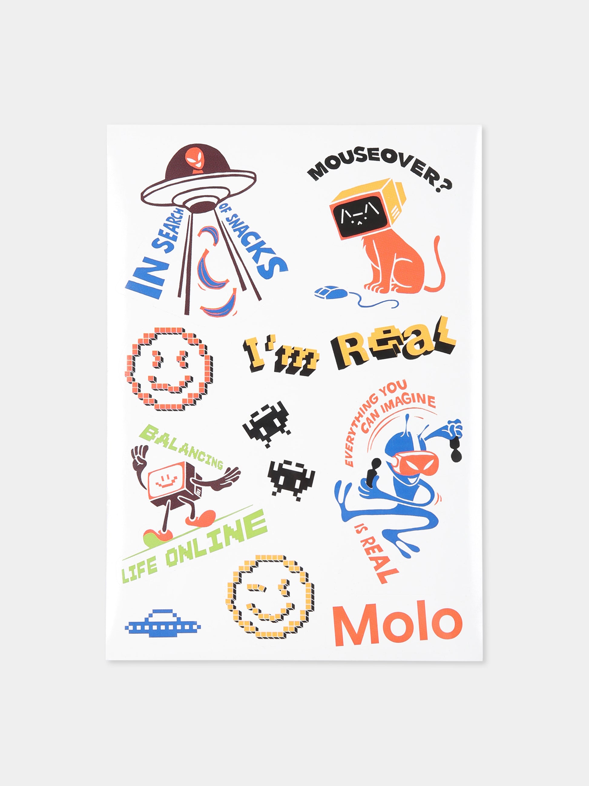 Stickers Molo multicolor per bambini,Molo,9POSX416