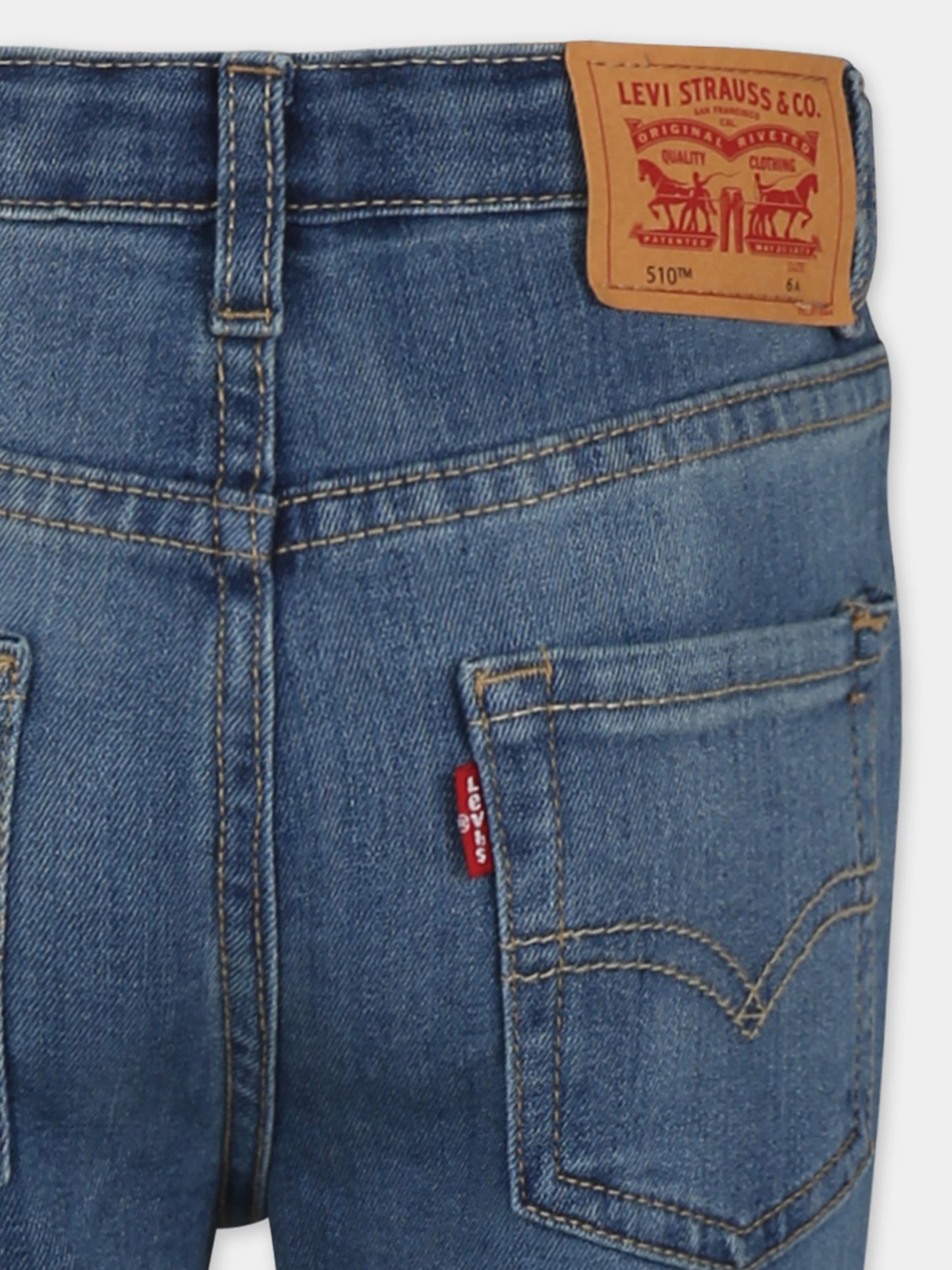 Jeans blu 510 per bambino,Levi's Kids,23WLK8EC752 L79