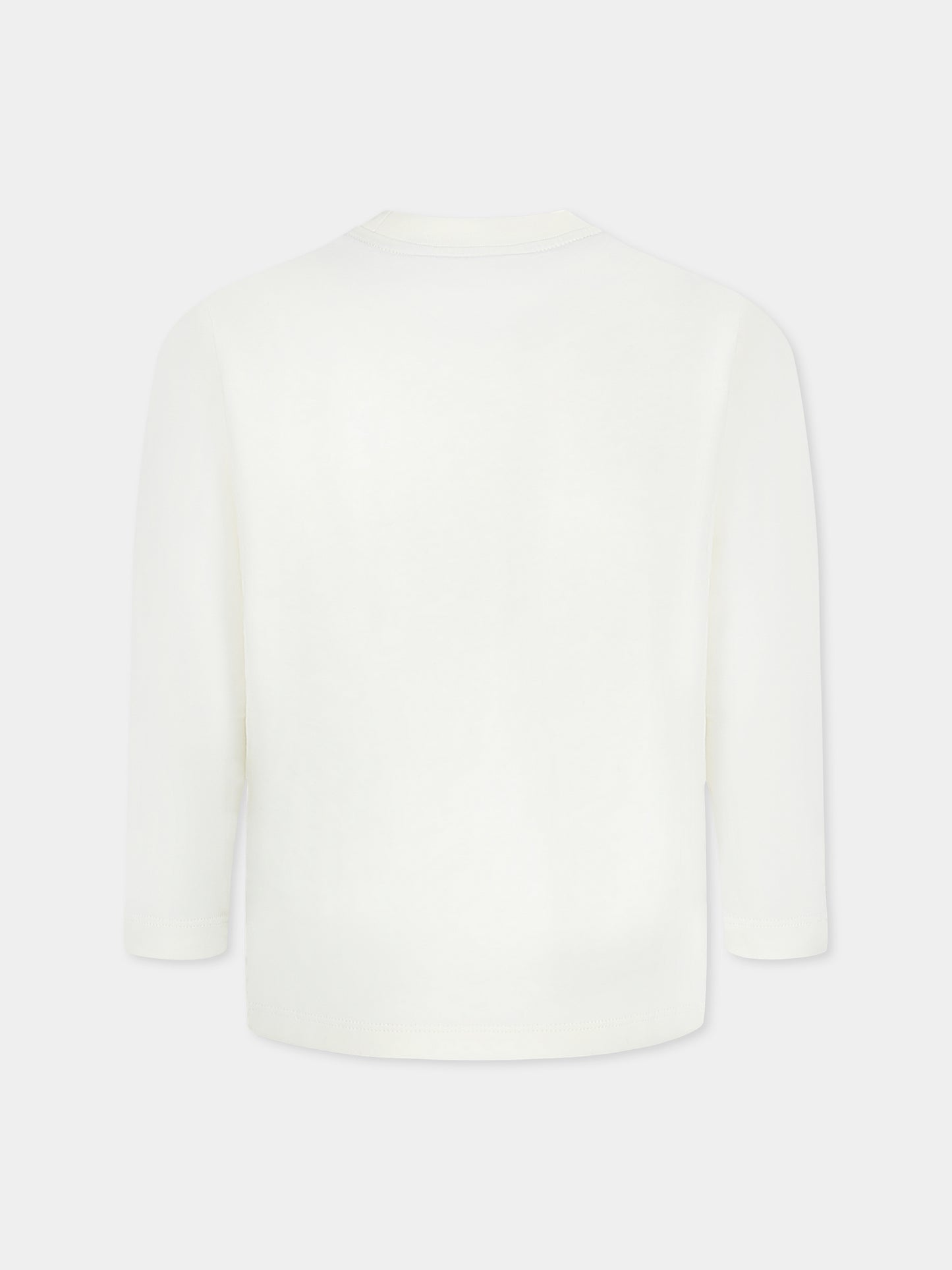 Ivory t-shirt for girl with Pegasus