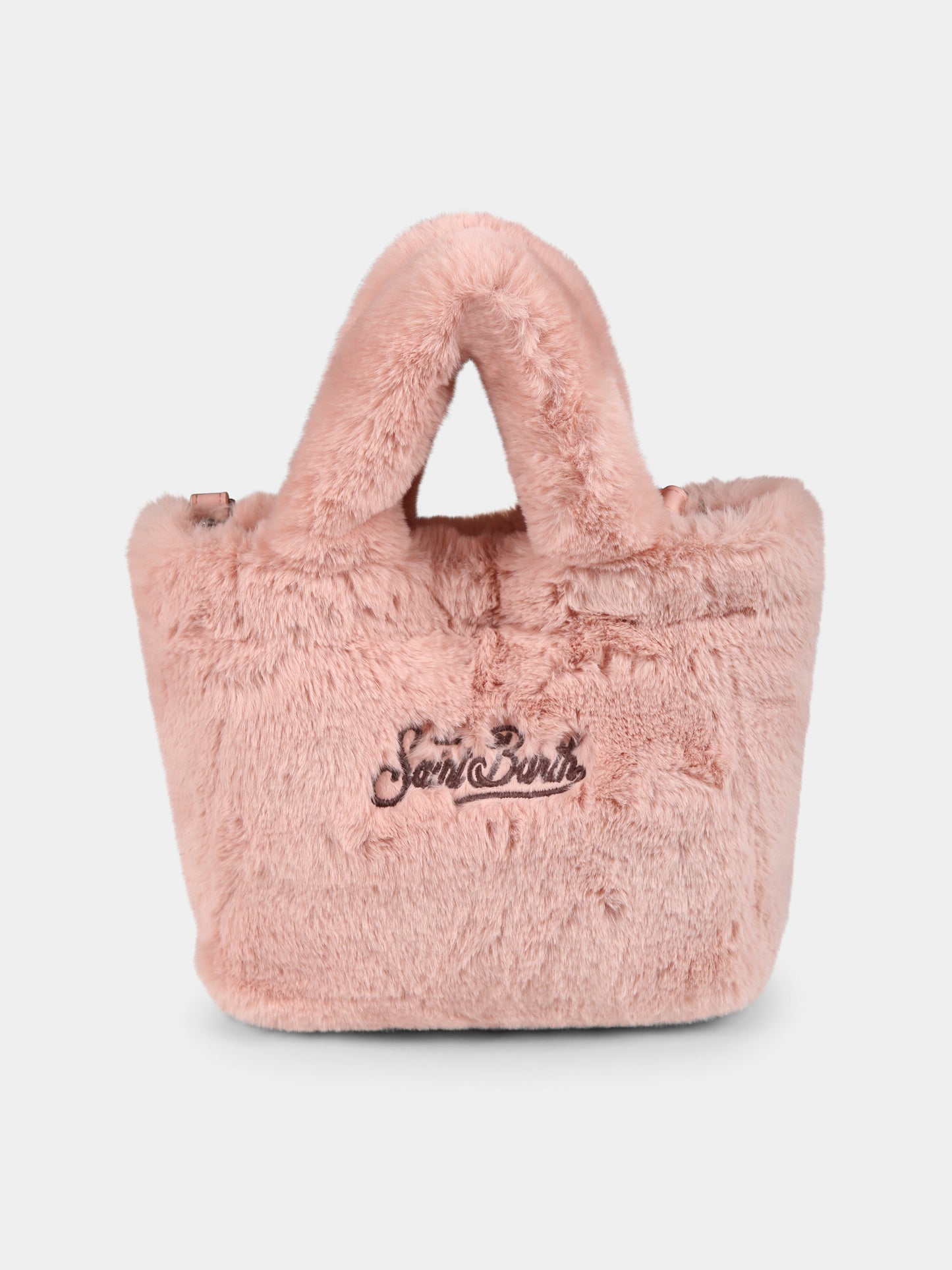 Borsa rosa Vanity Mini per bambina con logo,Mc2 Saint Barth,VAMI012 00092G