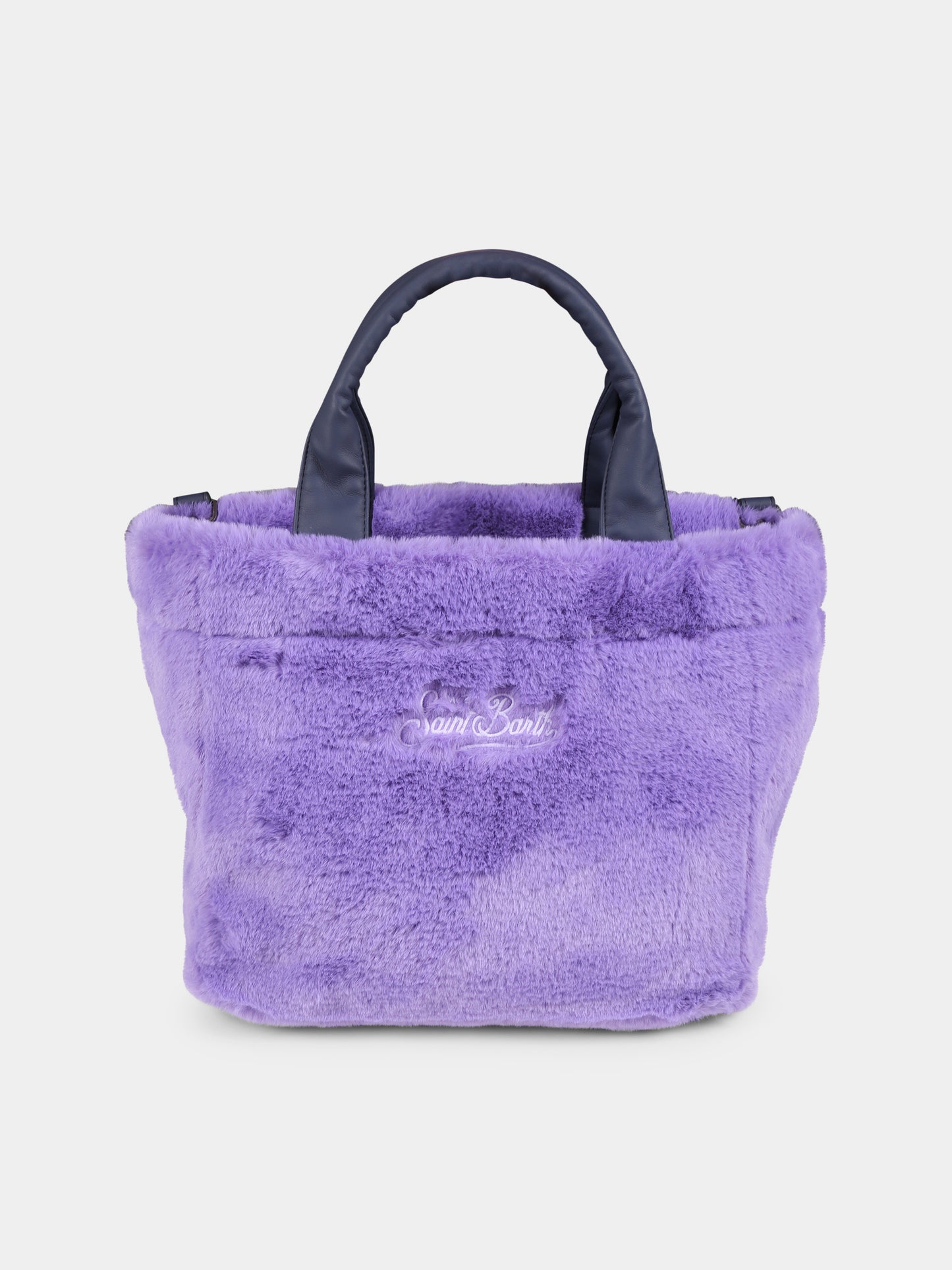 Borsa viola Colette per bambina con logo,Mc2 Saint Barth,COL0016 00097E