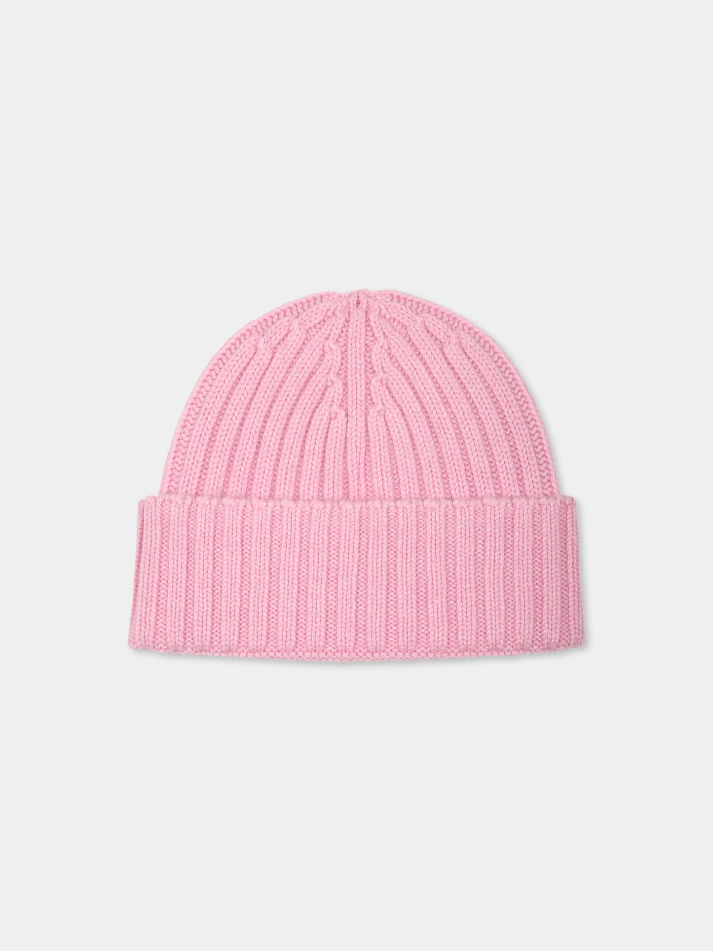 Berretto rosa per bambina con logo,Mc2 Saint Barth,WENG018 02457G