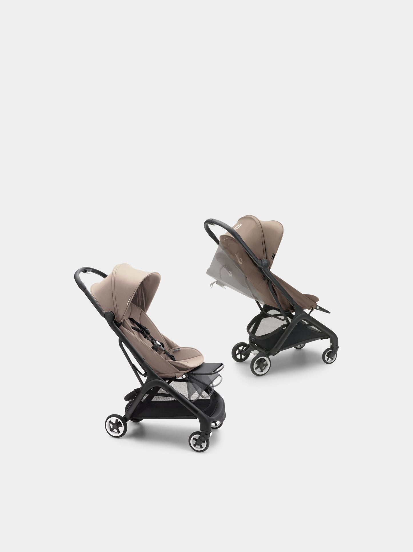 Butterfly Stroller Complete Black/Desert for babykids