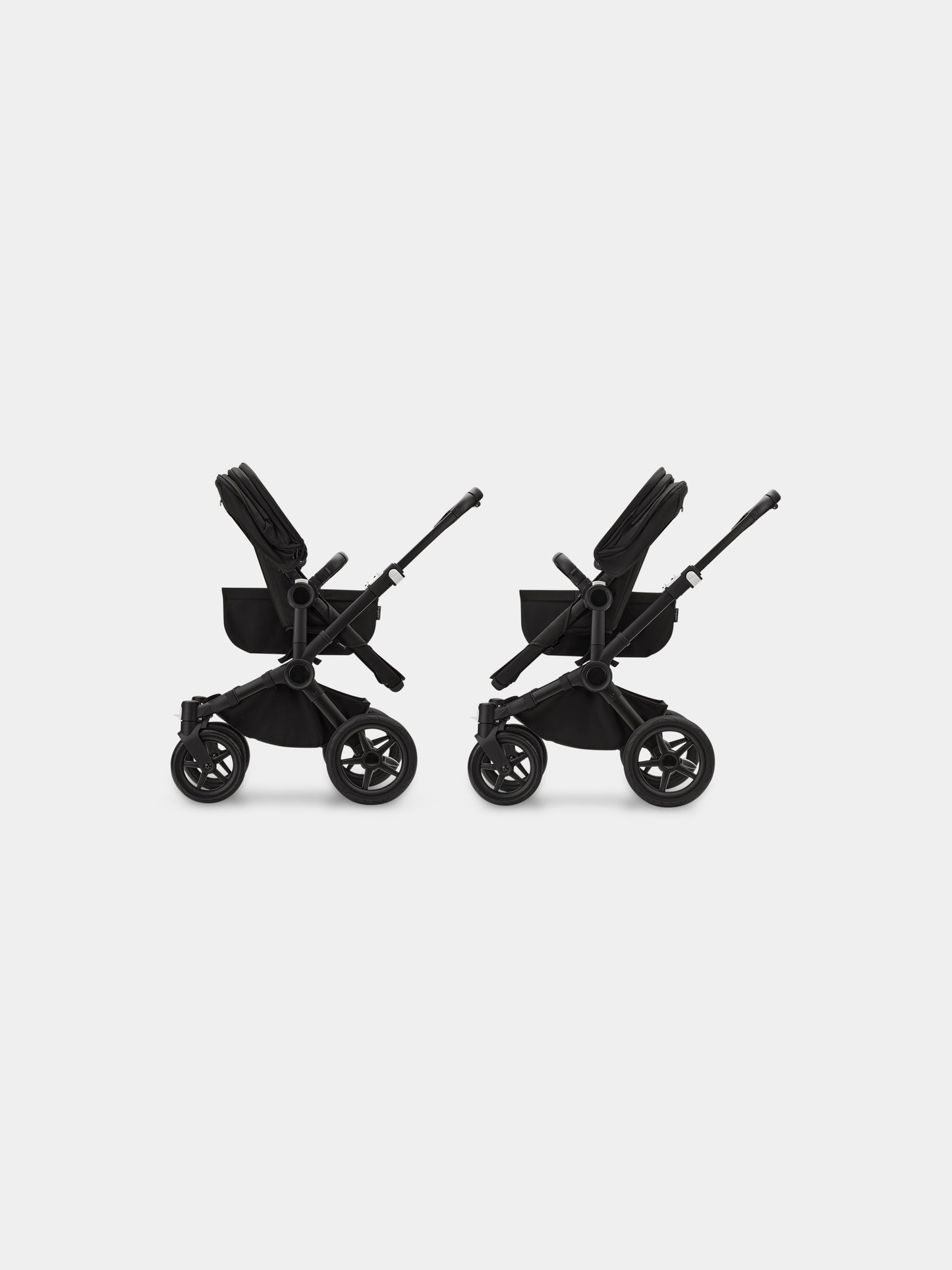 Passeggino Donkey 5 Mono completo Black/Midnight per neonati