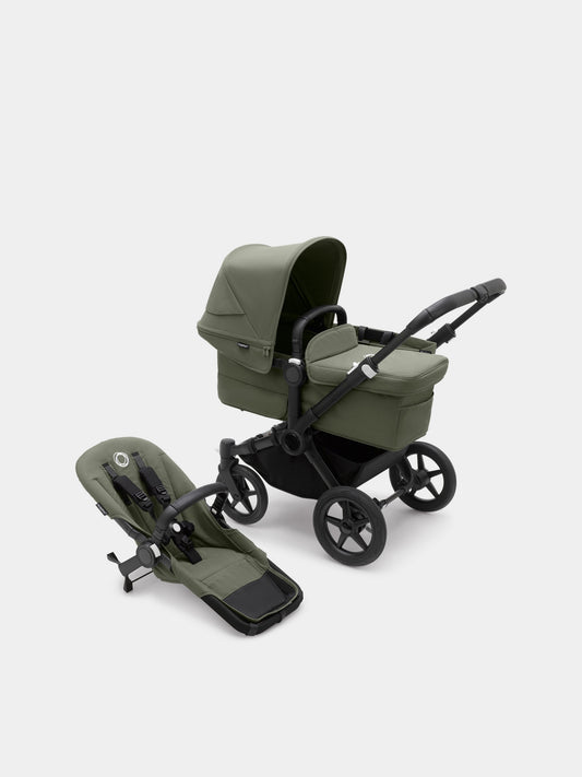 Bugaboo Donkey 5 Mono completo Black/Forest green per neonati