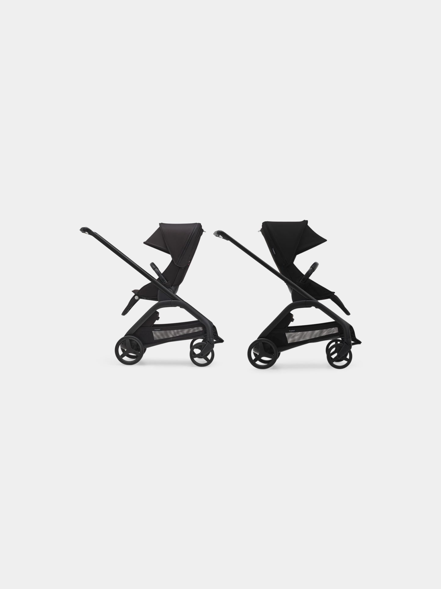 Passeggino Dragonfly completo Black/Midnight per neonati