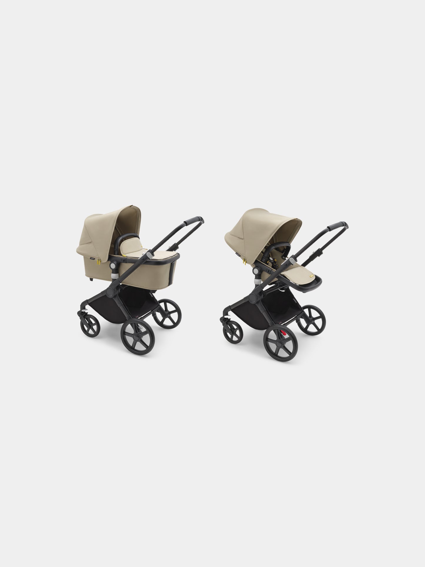 Passeggino Fox Cub completo Black/Desert beige per neonati,Bugaboo ,100175054