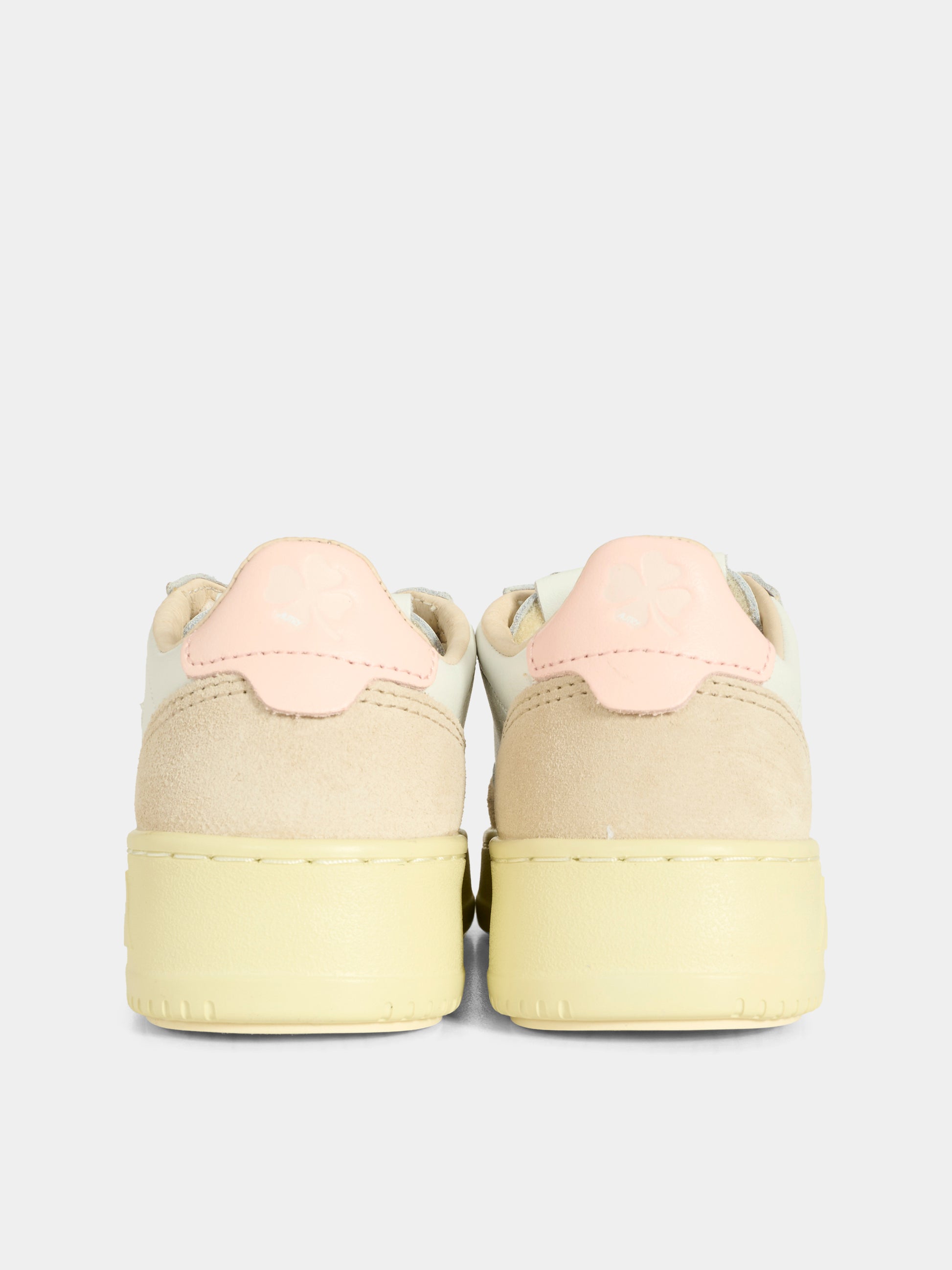 Sneakers bianche per bambina con logo,Autry,KULK FS05