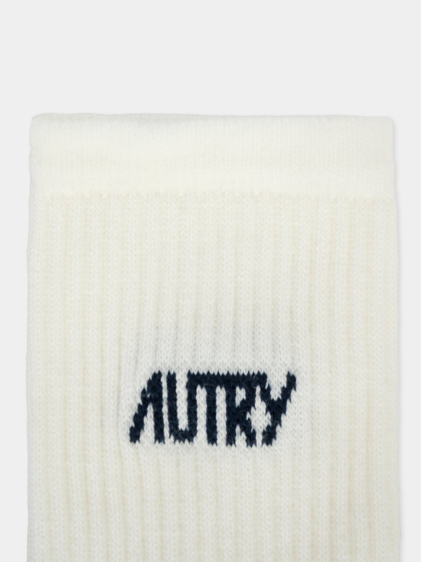 Calze bianche per bambini con logo,Autry,KOPK F8A6