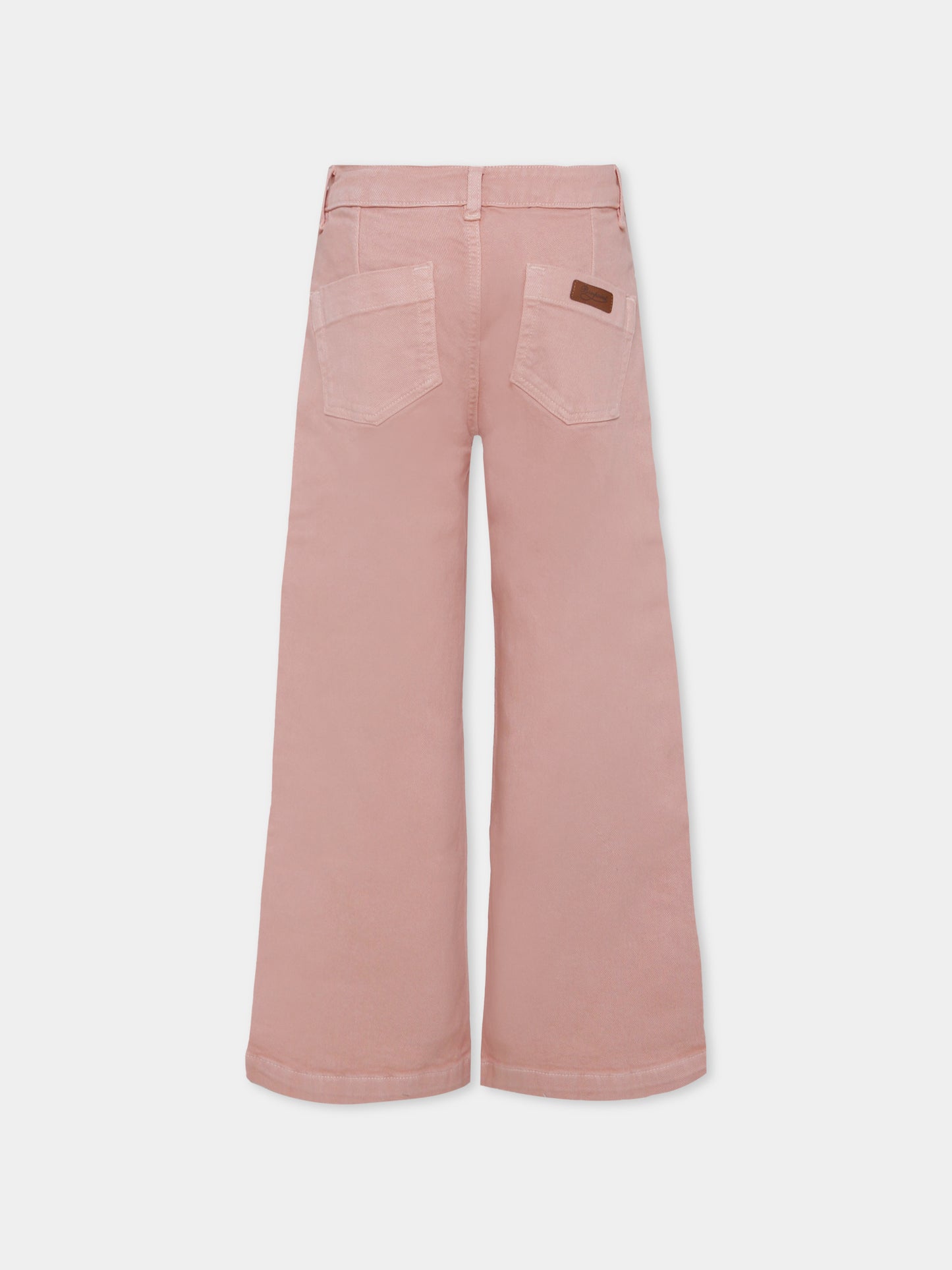 Pantaloni rosa per bambina con logo,Bonpoint,W05GPAW00014 021