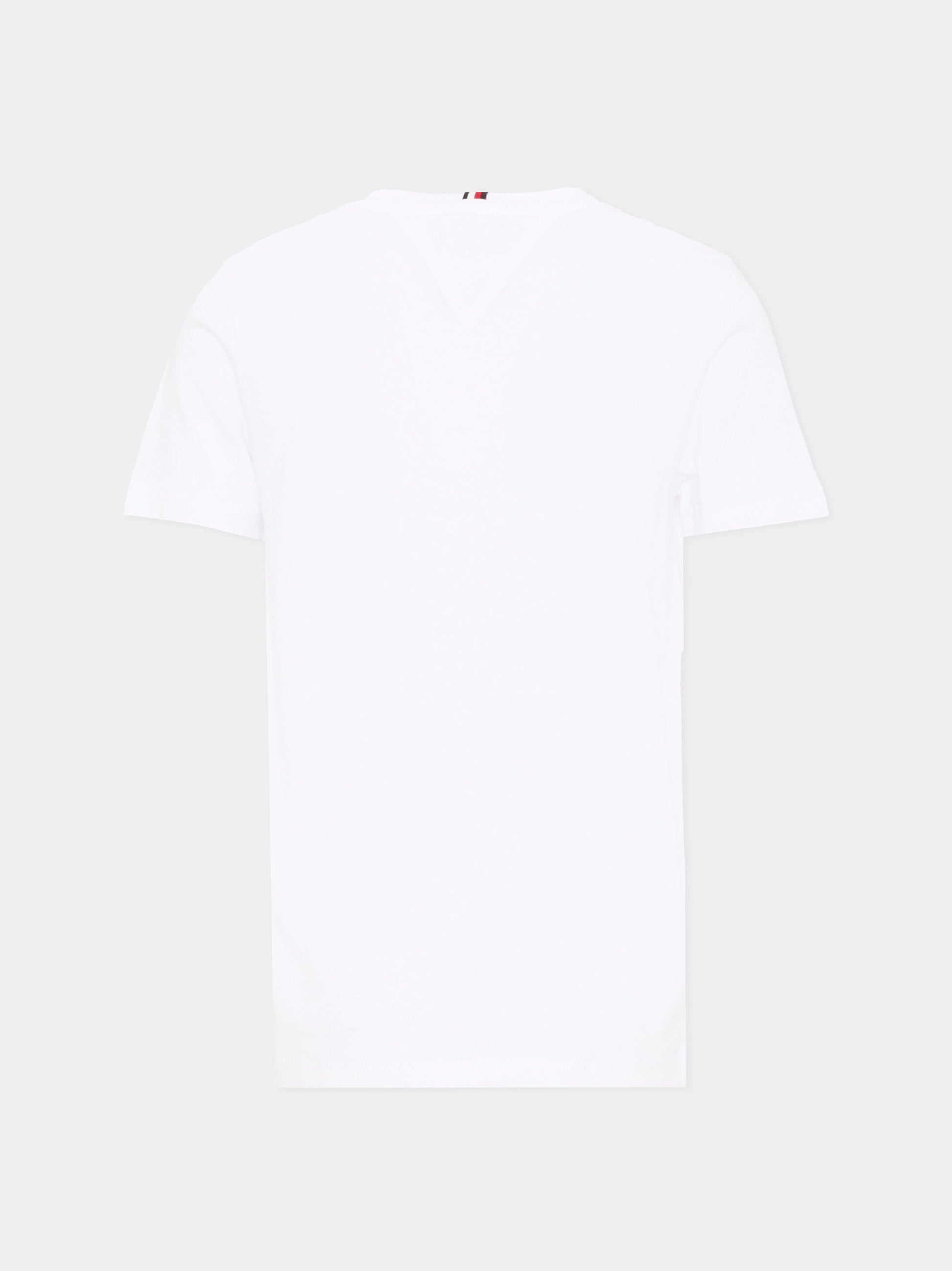 T-Shirt bianca per bambini con logo,Tommy Hilfiger Junior,25CTHKB0KB09725 YBR