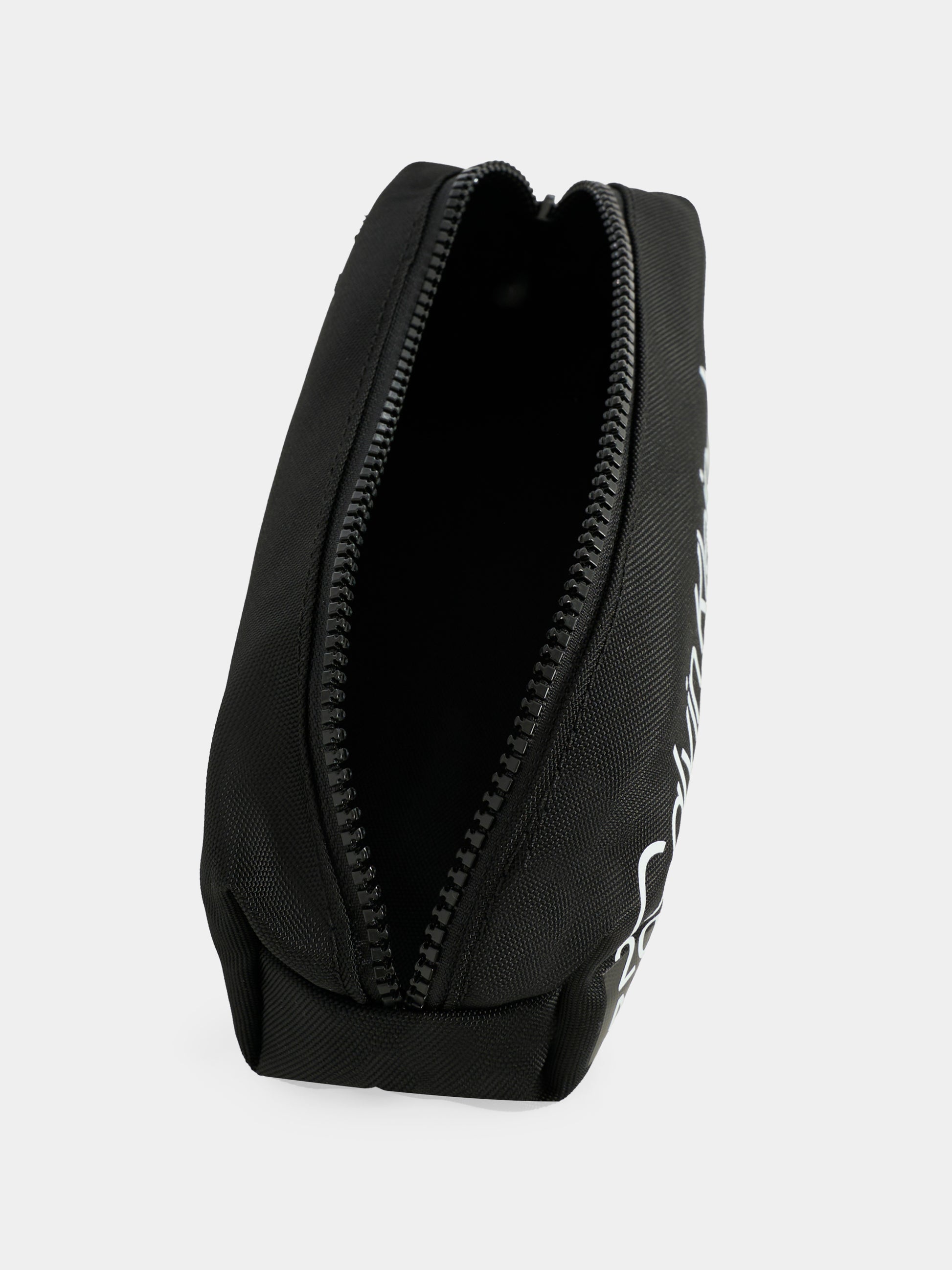 Astuccio nero per bambini con logo bianco,Calvin Klein Kids,25CCKIU0IU00453 BEH