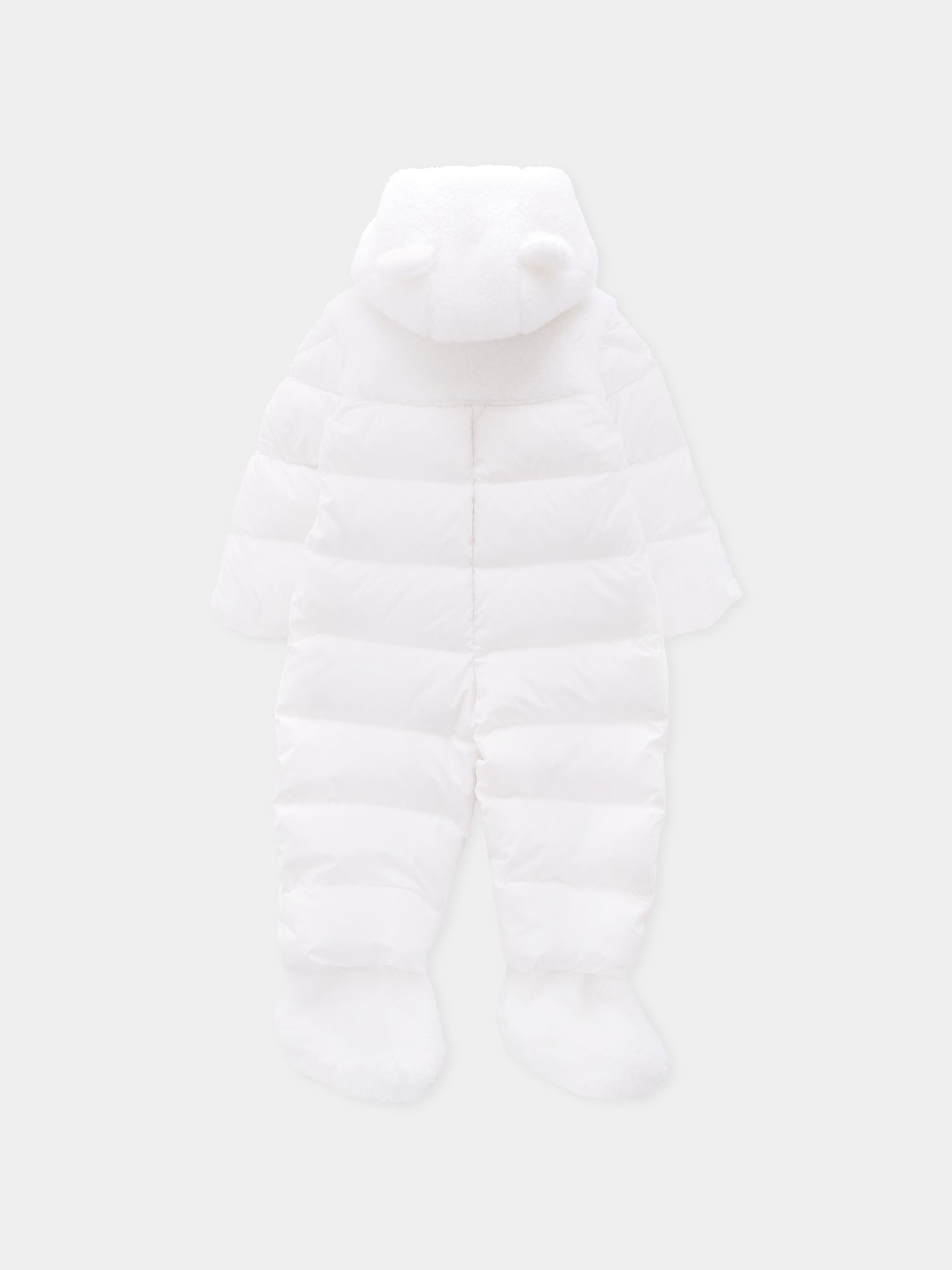 Piumino Osof bianco per neonati con logo,Moncler Kids,K2951 - 1G00002 - 597YW 032