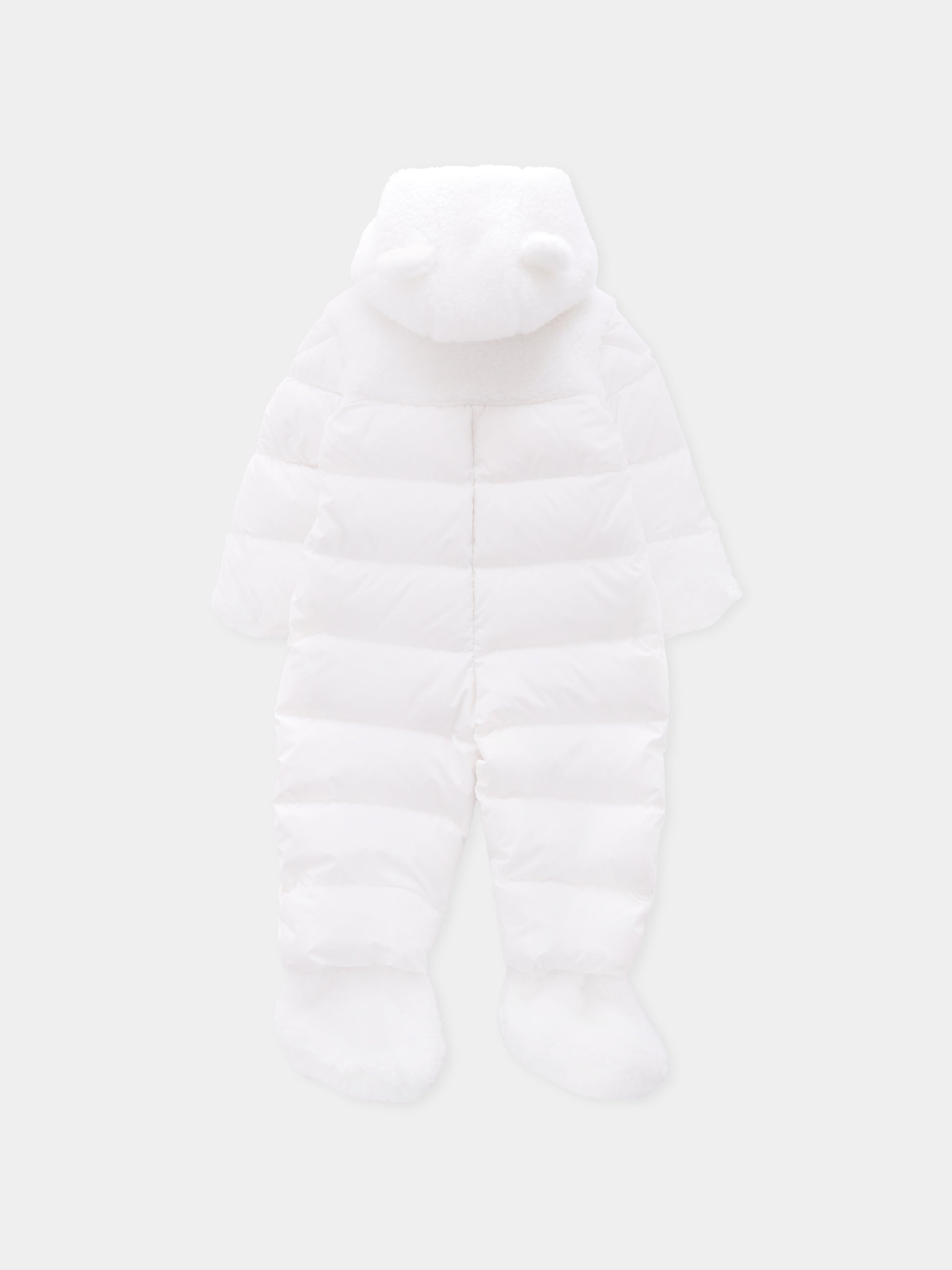 Piumino Osof bianco per neonati con logo,Moncler Kids,K2951 - 1G00002 - 597YW 032