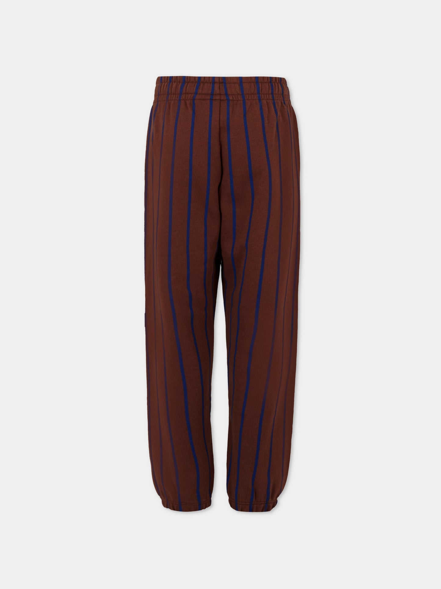 Pantaloni marroni per bambino con logo,Mini Rodini,2523013416