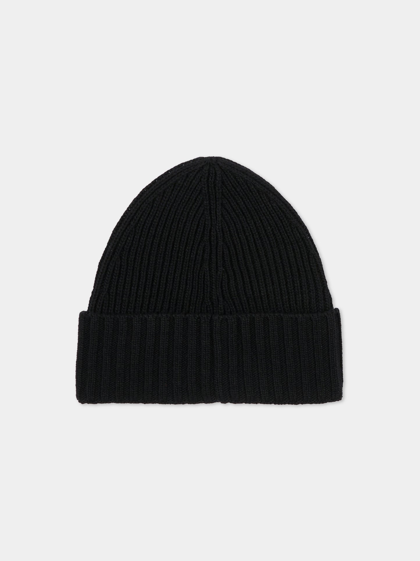 Berretto nero per bambino con bussola,Stone Island Junior,K2S16 N100003 S00M3 - V0029