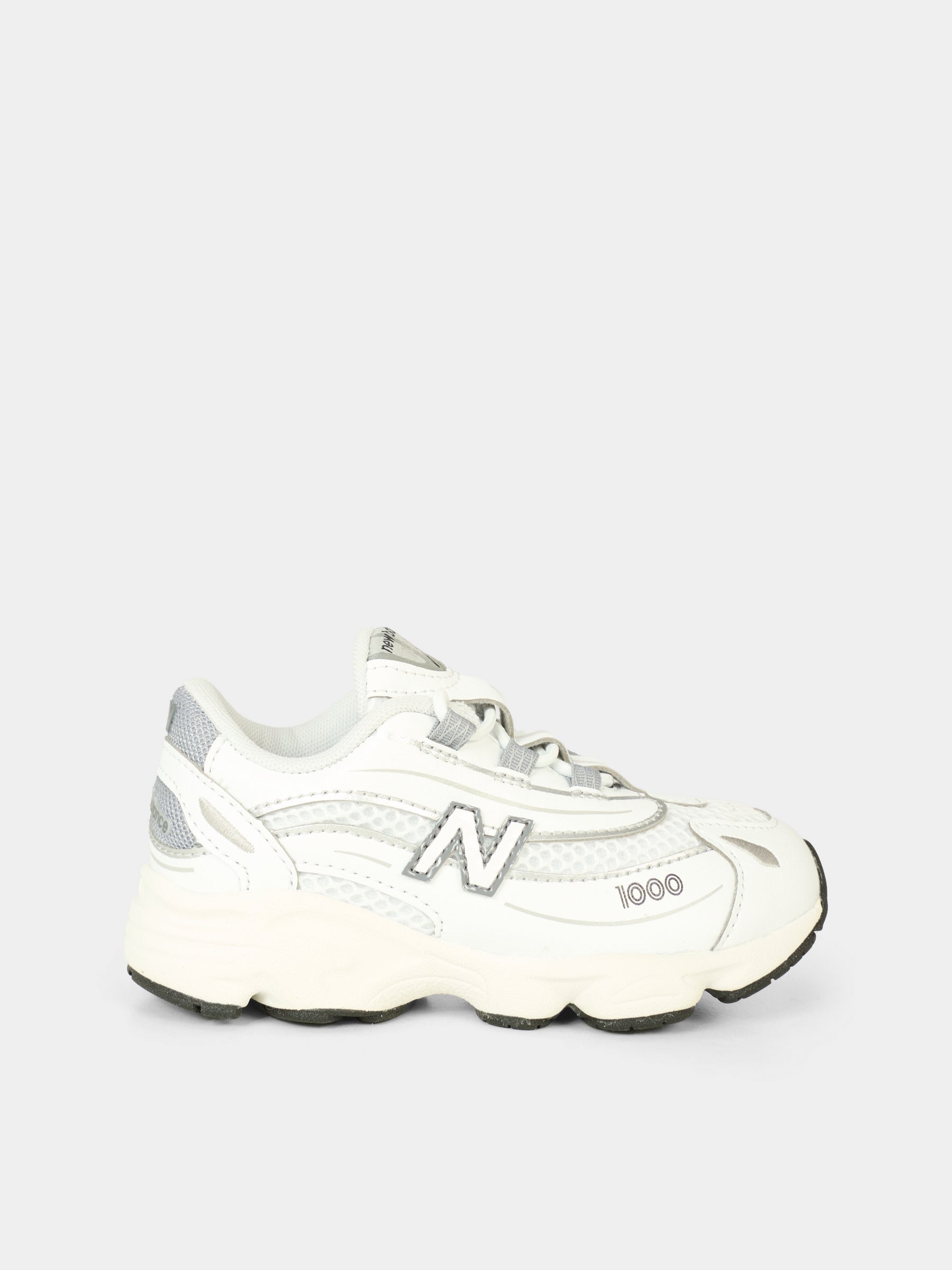 Sneakers 1000 bianche per bambini con logo,New Balance,IV1000DK