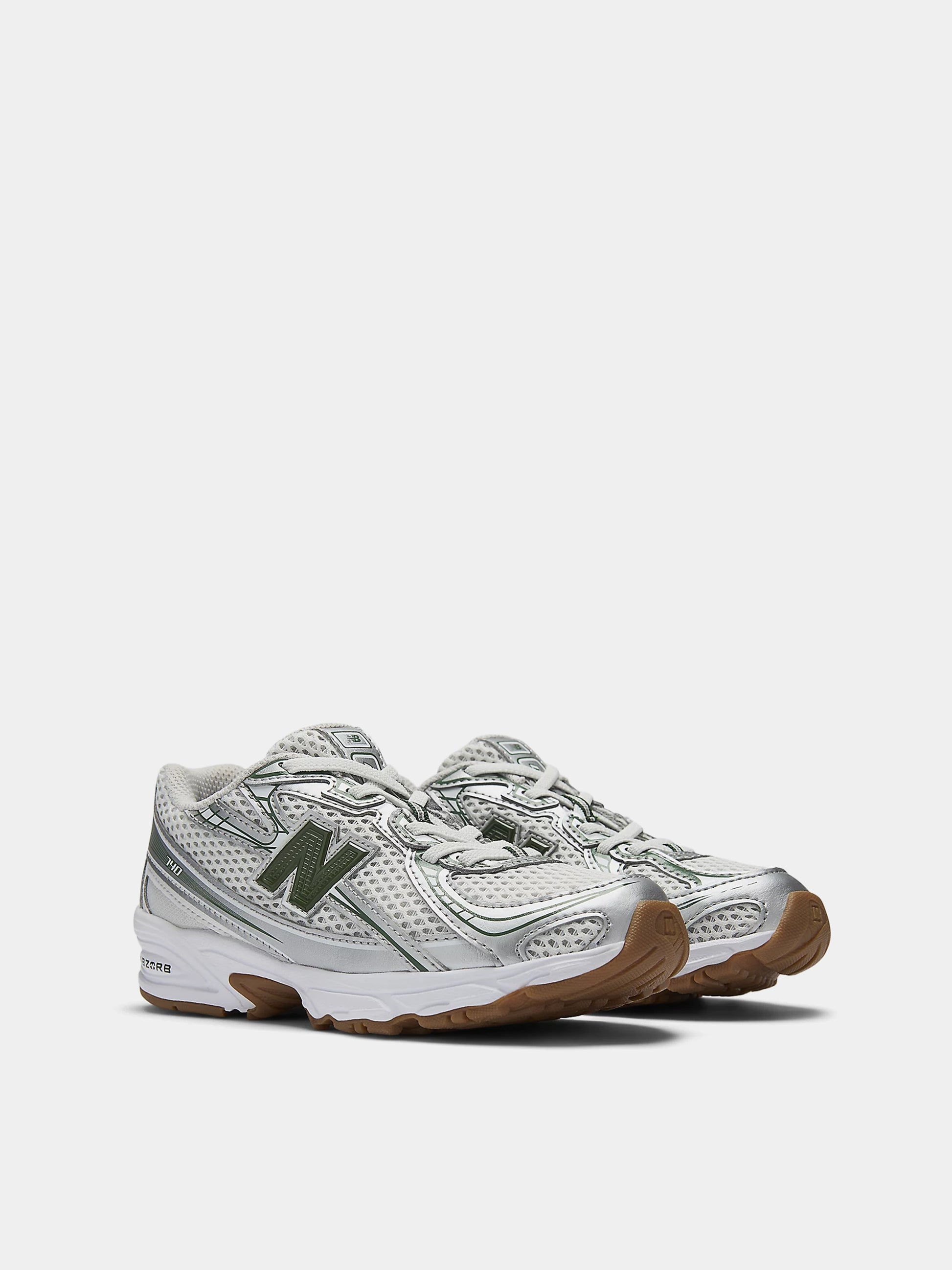 Sneakers 740 grigie e verdier bambini con logo,New Balance,PZ740SF