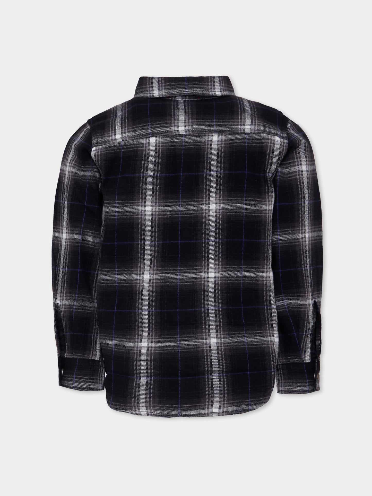 Camicia nera per bambino con logo,Diesel,J02468-KXBQV-K804A