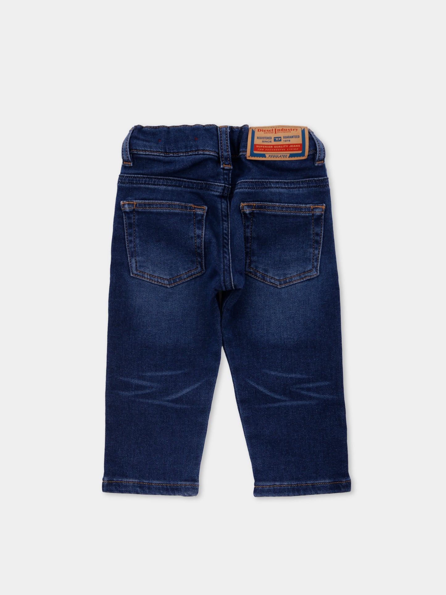 Jeans denim per neonato con logo,Diesel,K00312-KXBQG-K01