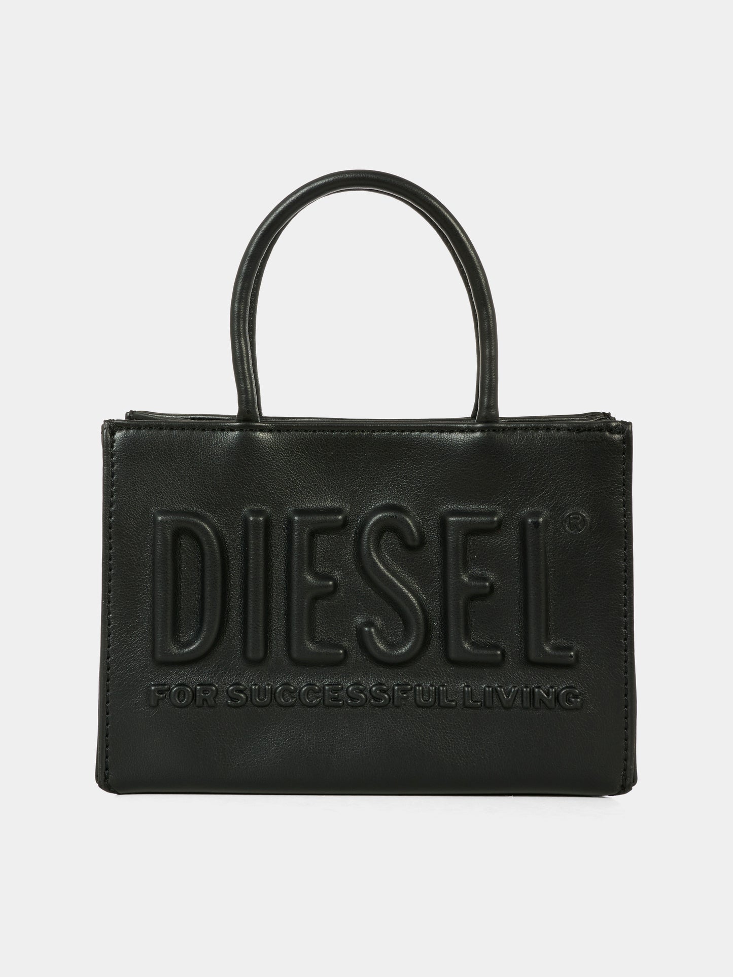 Borsa nera DSL 3D Mini per bambina con logo,Diesel,J02529-P8073-T8013