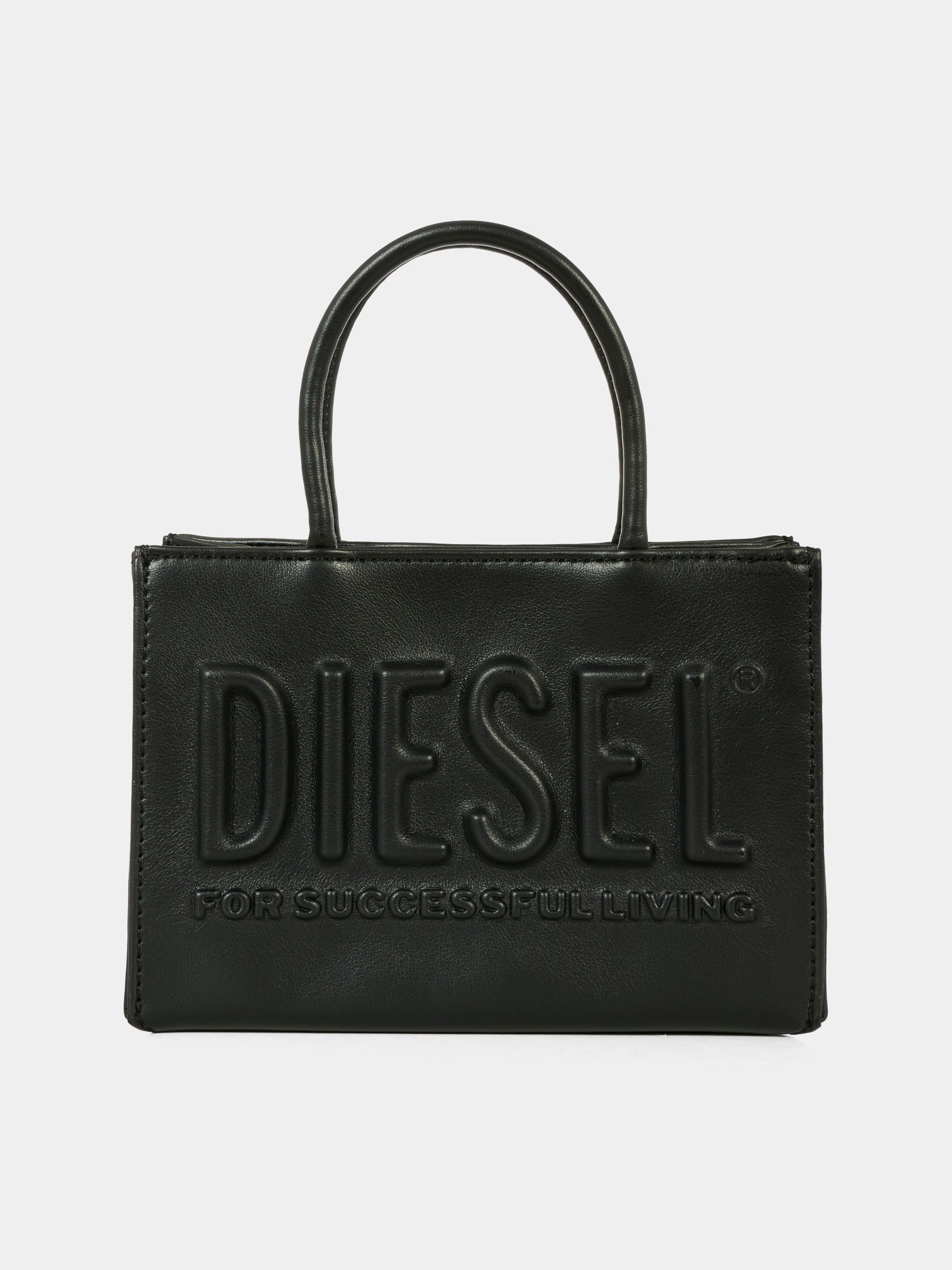 Borsa nera DSL 3D Mini per bambina con logo,Diesel,J02529-P8073-T8013