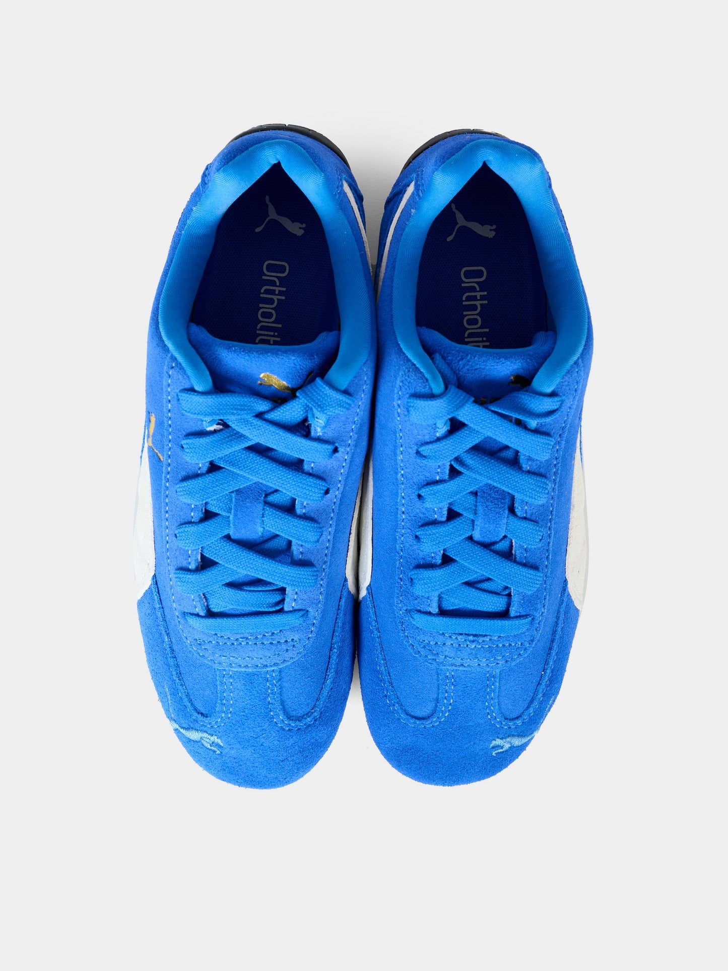 Sneakers Speedcat blu per neonato e bambino con logo,Puma,401700 13