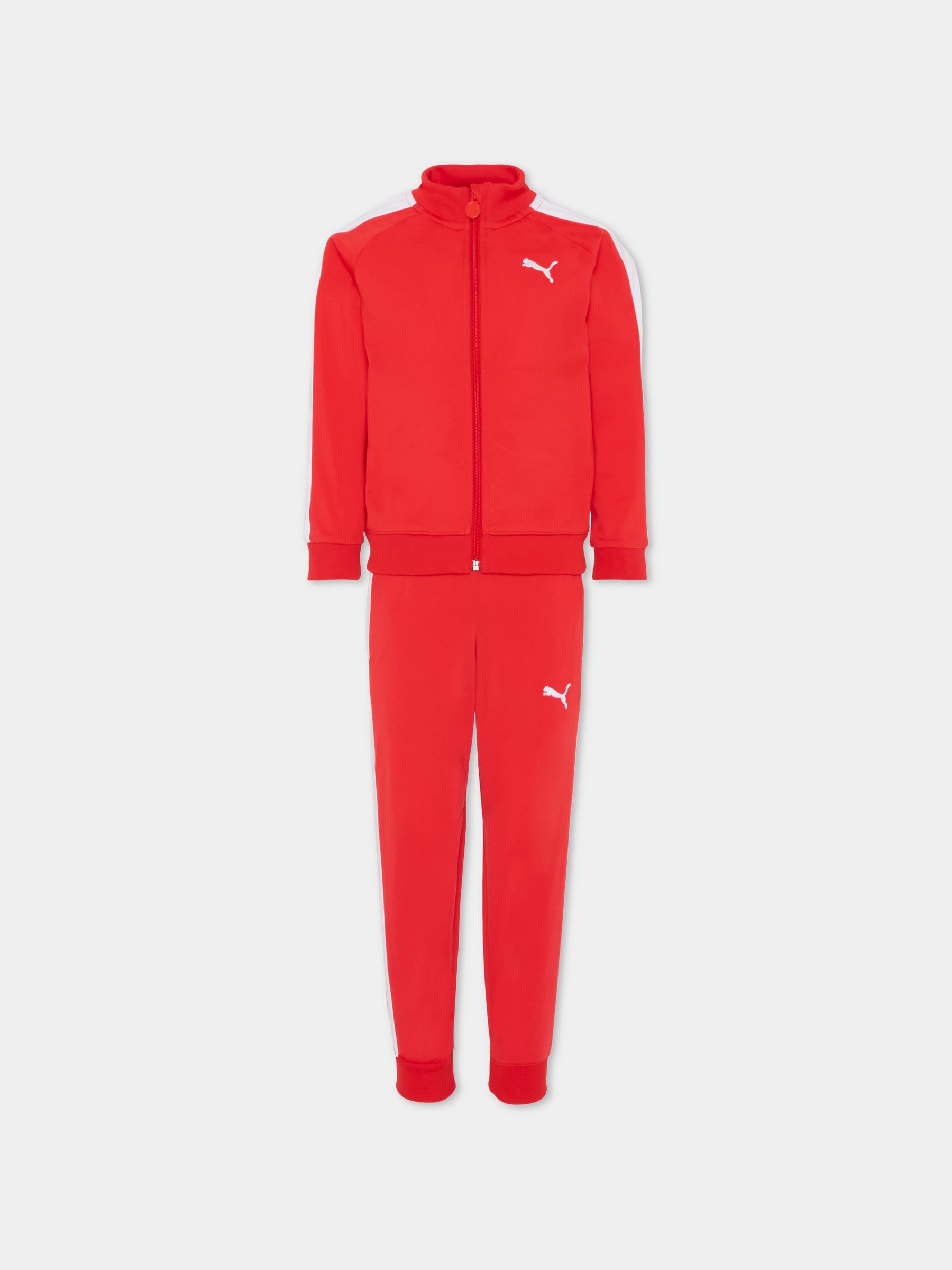 Completo rosso per bambini con logo,Puma,633777 11