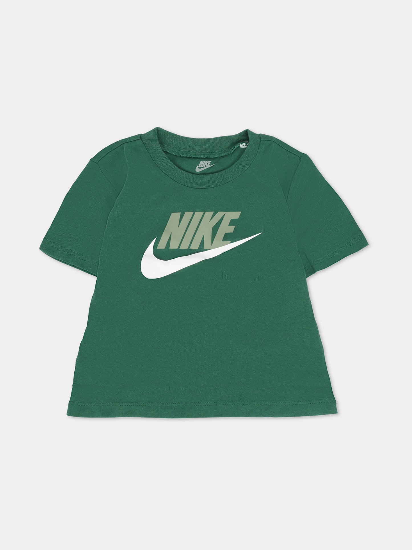 Completo verde per neonato con logo,Nike,56N341 F1J