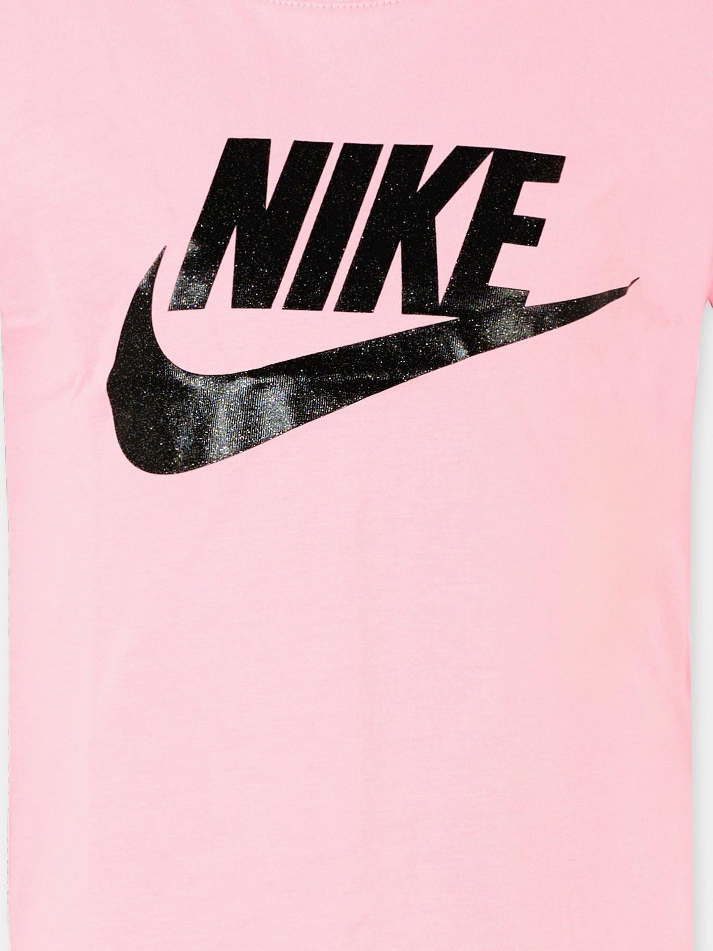 T-shirt rosa per bambina con logo,Nike,36F269 A8X