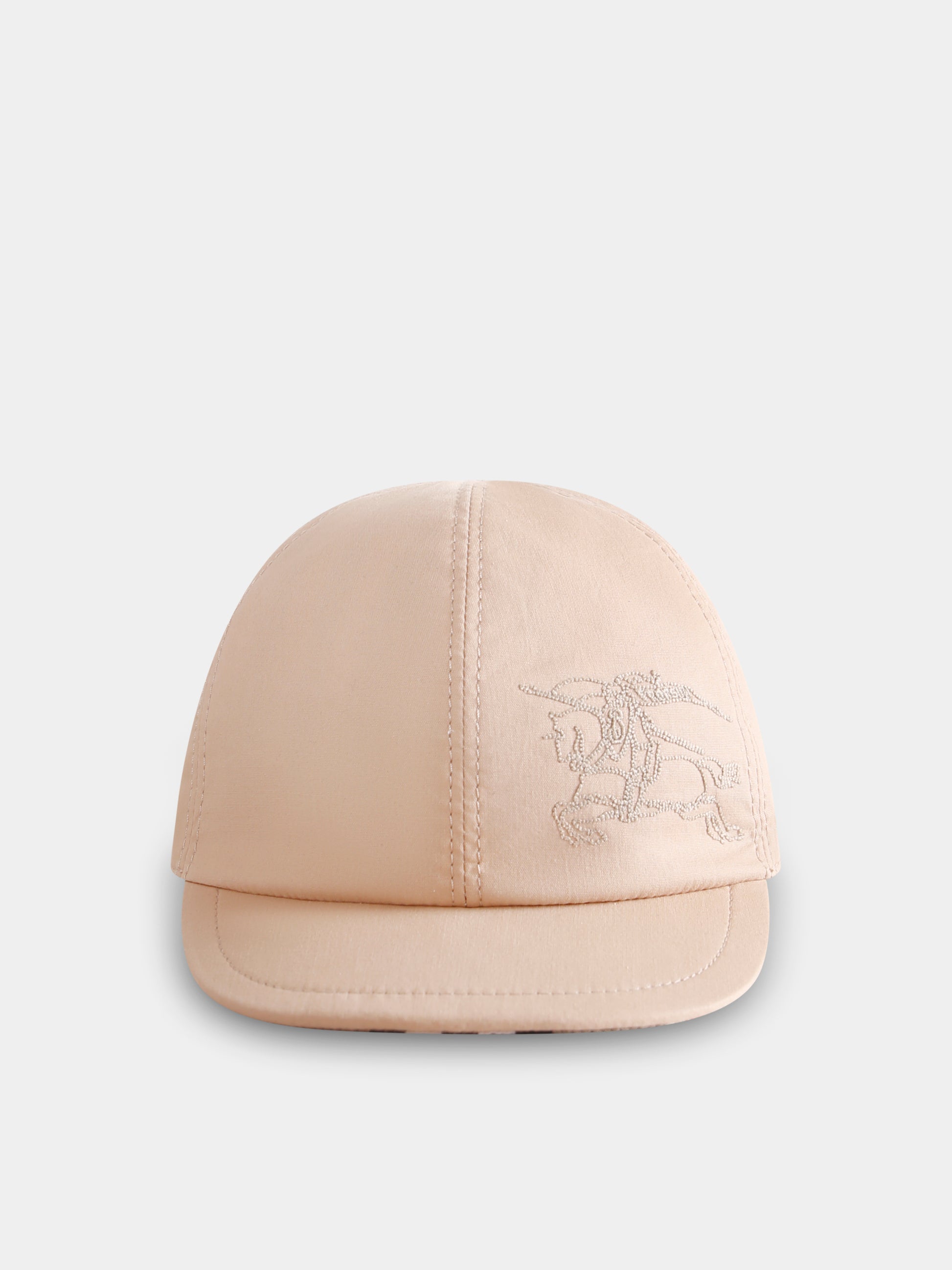 Cappello reversibile beige per neonati con check vintage,Burberry Kids,8089430 B9368